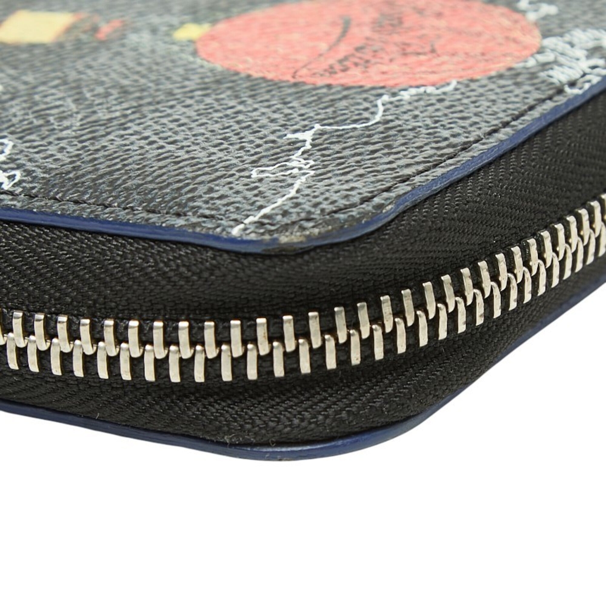 Louis Vuitton Pvc Leather Long Wallet (Bi-Fold) (Pre-Owned)