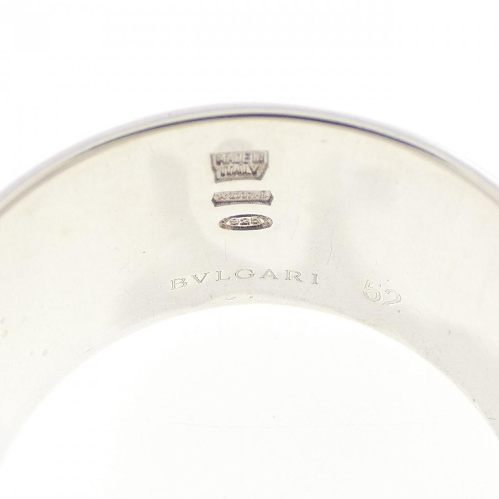 Bvlgari Silver 925 Band Ring (Pre-Owned)