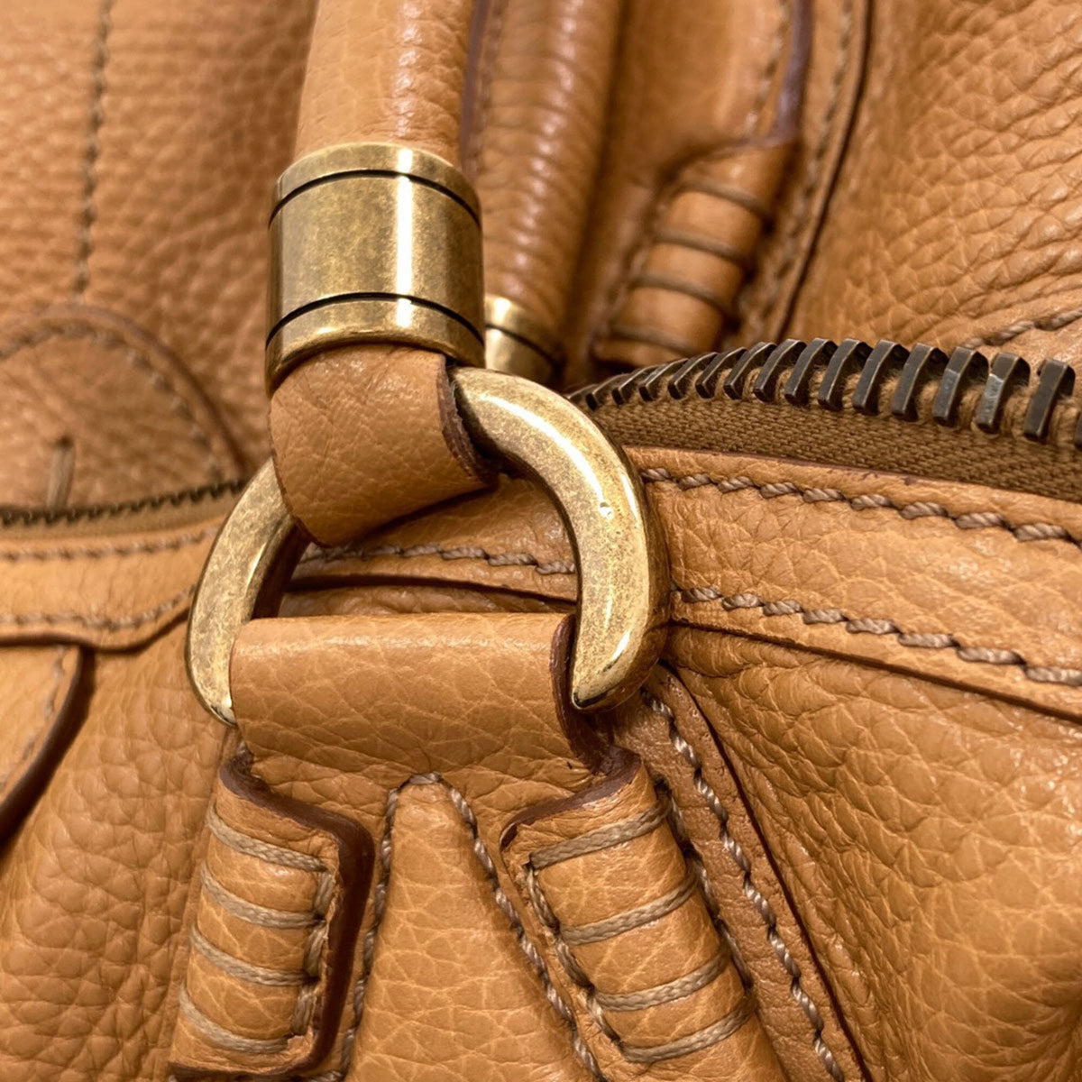 Tod's Brown Leather Handbag (Pre-Owned)