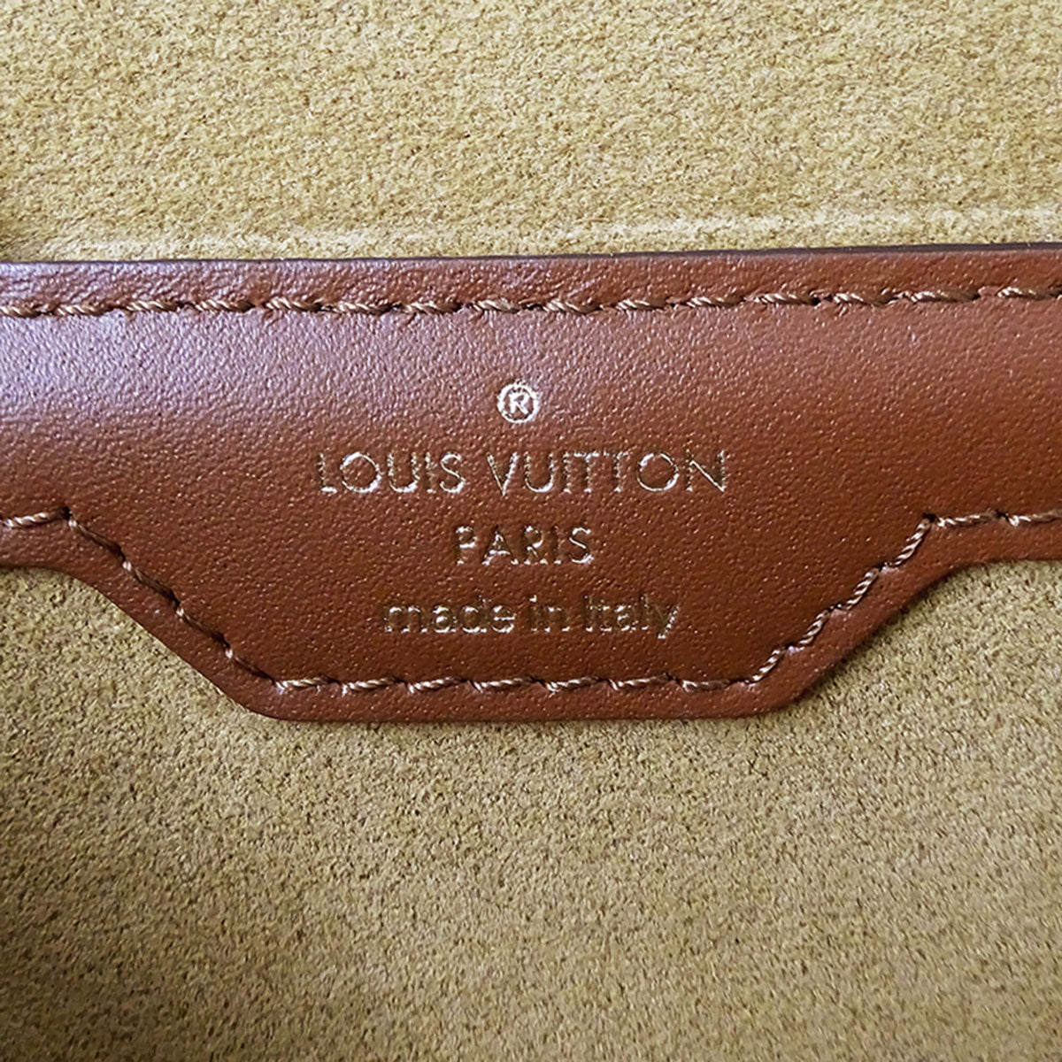 Louis Vuitton Brown Monogram Canvas Handbag Shoulder Bag (Pre-Owned)