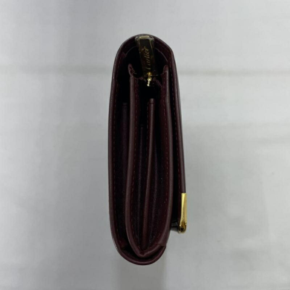 Cartier Red Color Wallet (Bi-Fold) (Pre-Owned)