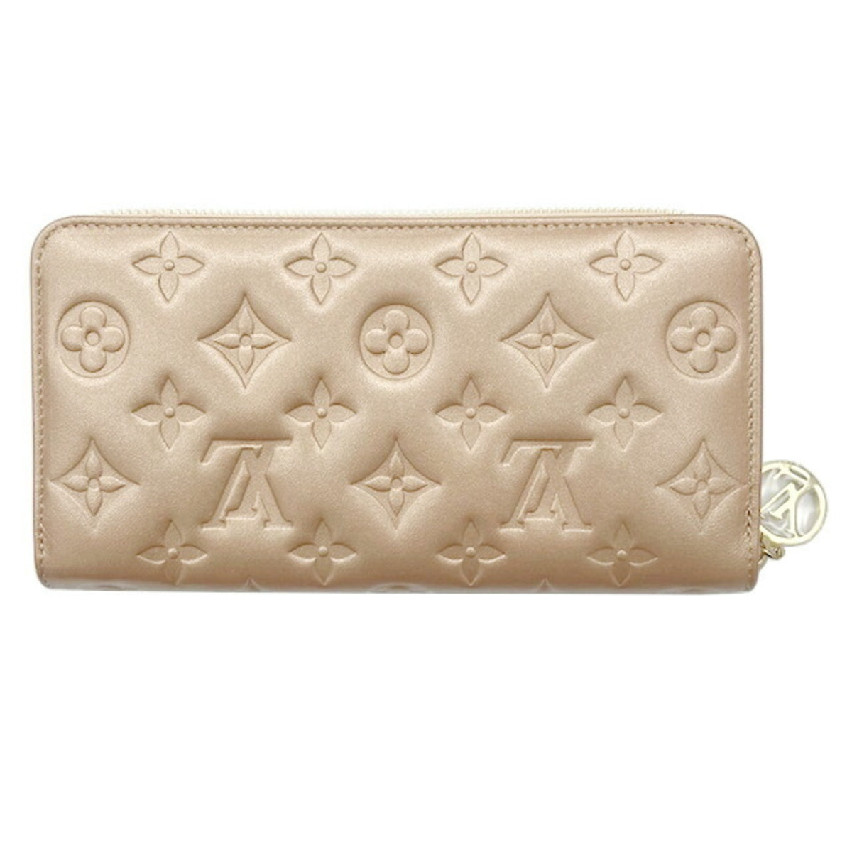Louis Vuitton Rose Gold Monogram Long Wallet (Bi-Fold) (Pre-Owned)