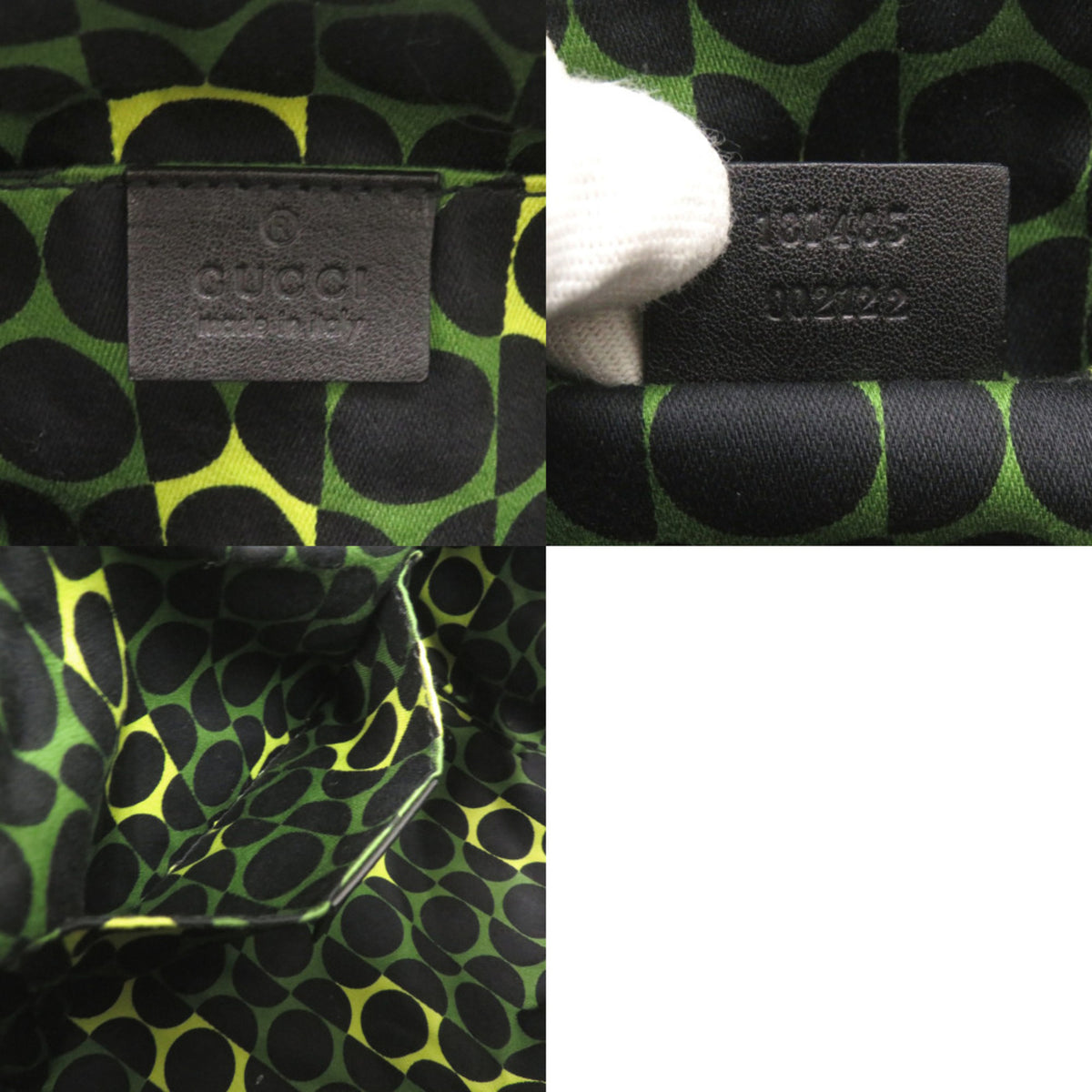 Gucci Black Leather Handbag (Pre-Owned)