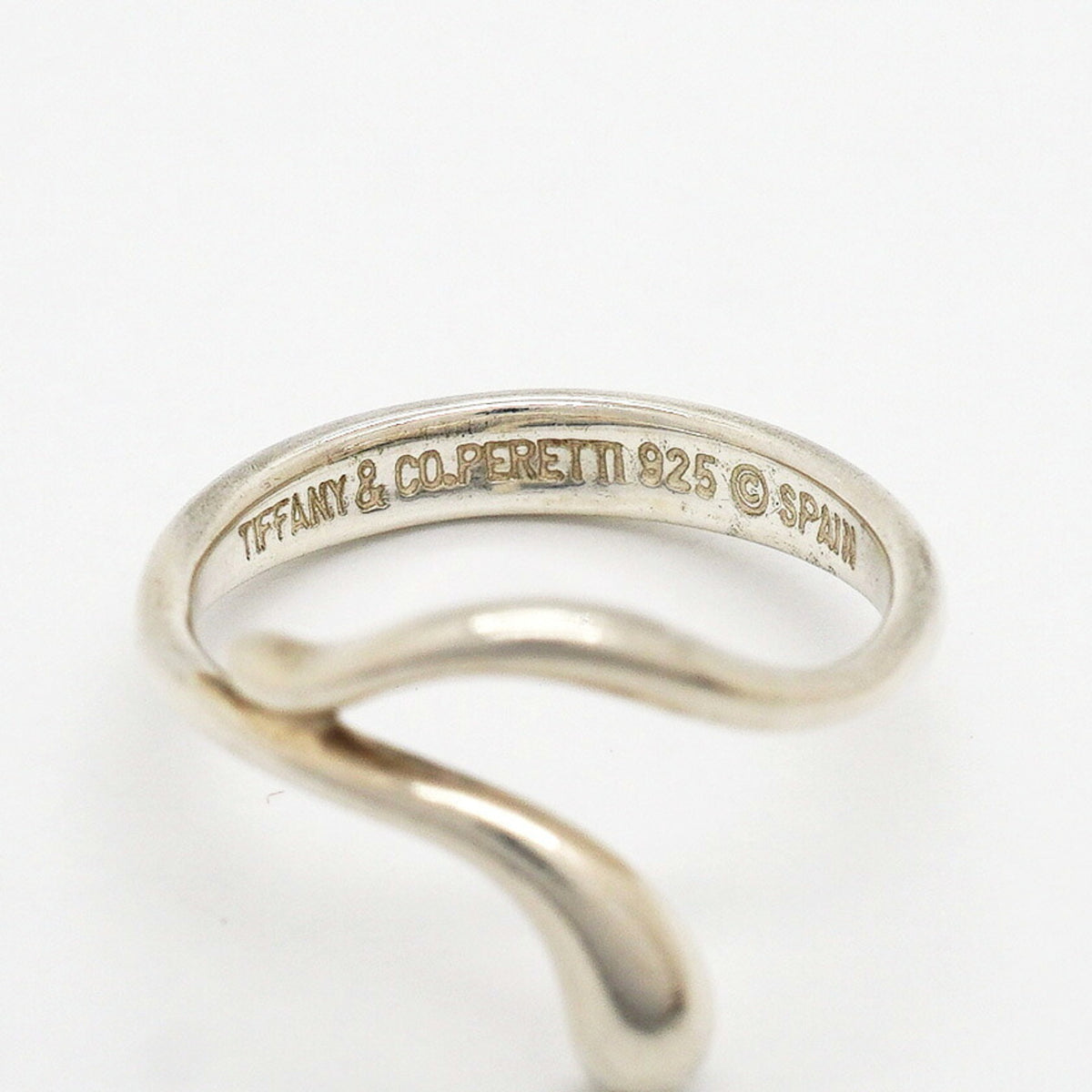 Tiffany Silver 925 Band Ring (Pre-Owned)