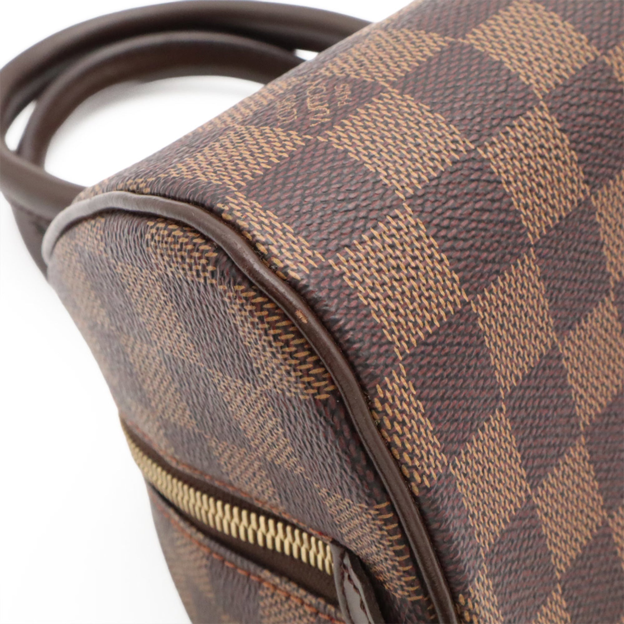 Louis Vuitton Brown Damier Canvas Pvc Handbag (Pre-Owned)