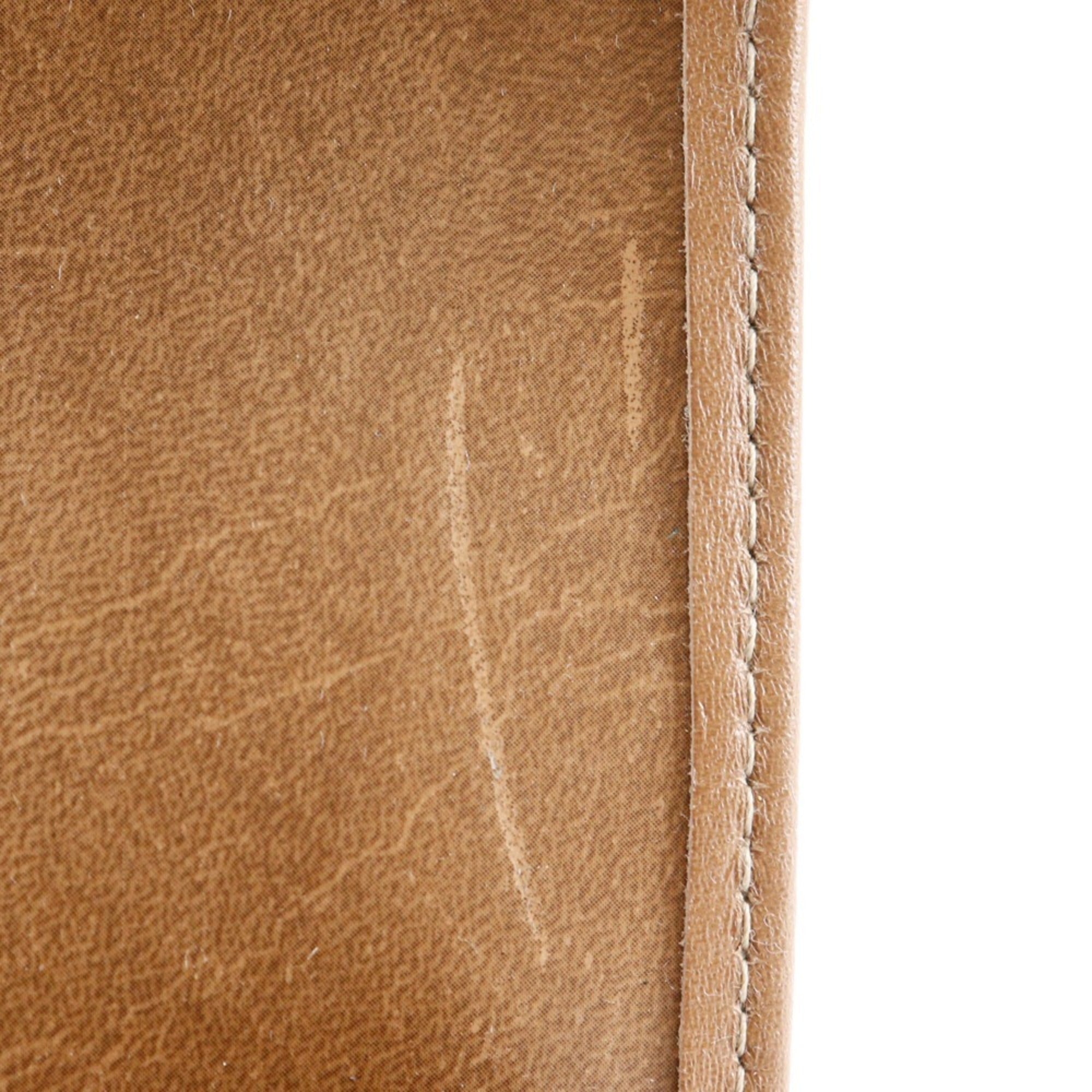 Christian Dior Brown Dark Brown Pvc Pouch (Pre-Owned)
