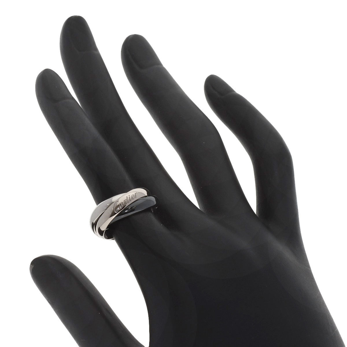 Cartier White Gold (18K) Palladium 950 Band Ring (Pre-Owned)