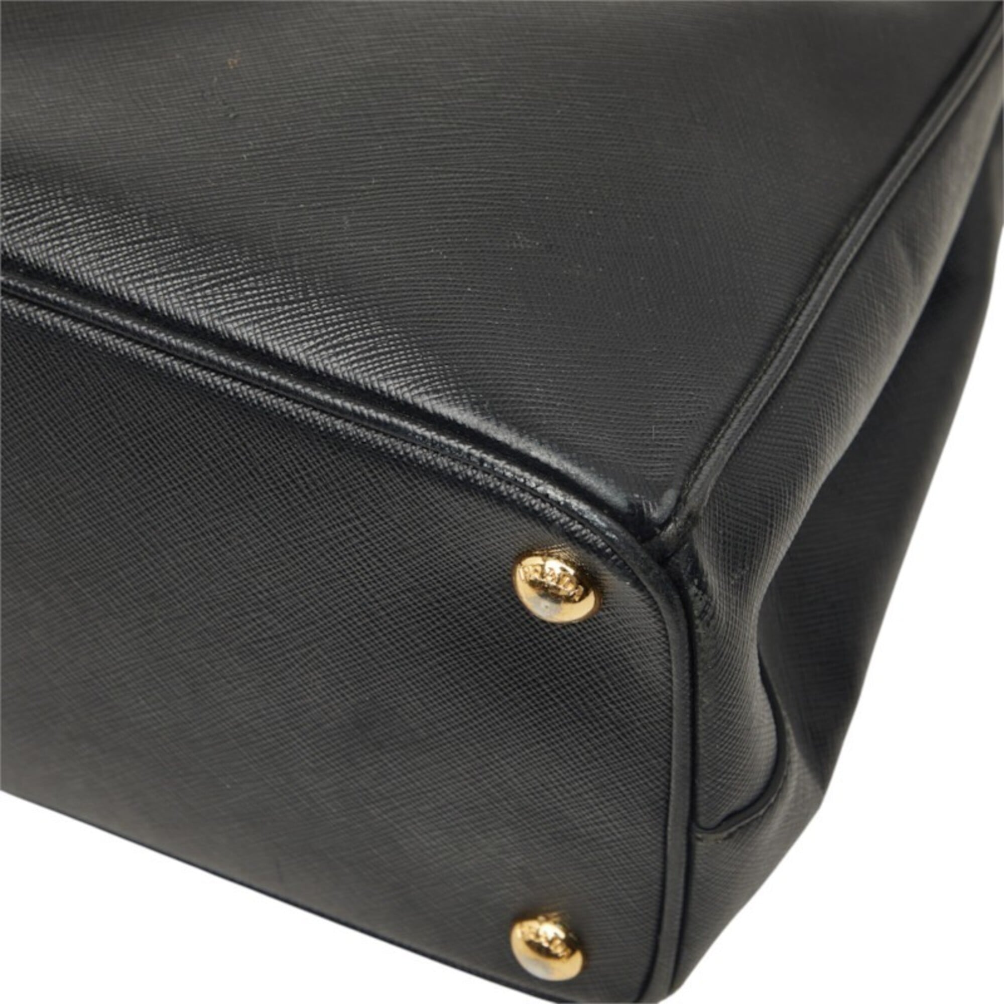 Prada Black Leather Handbag (Pre-Owned)
