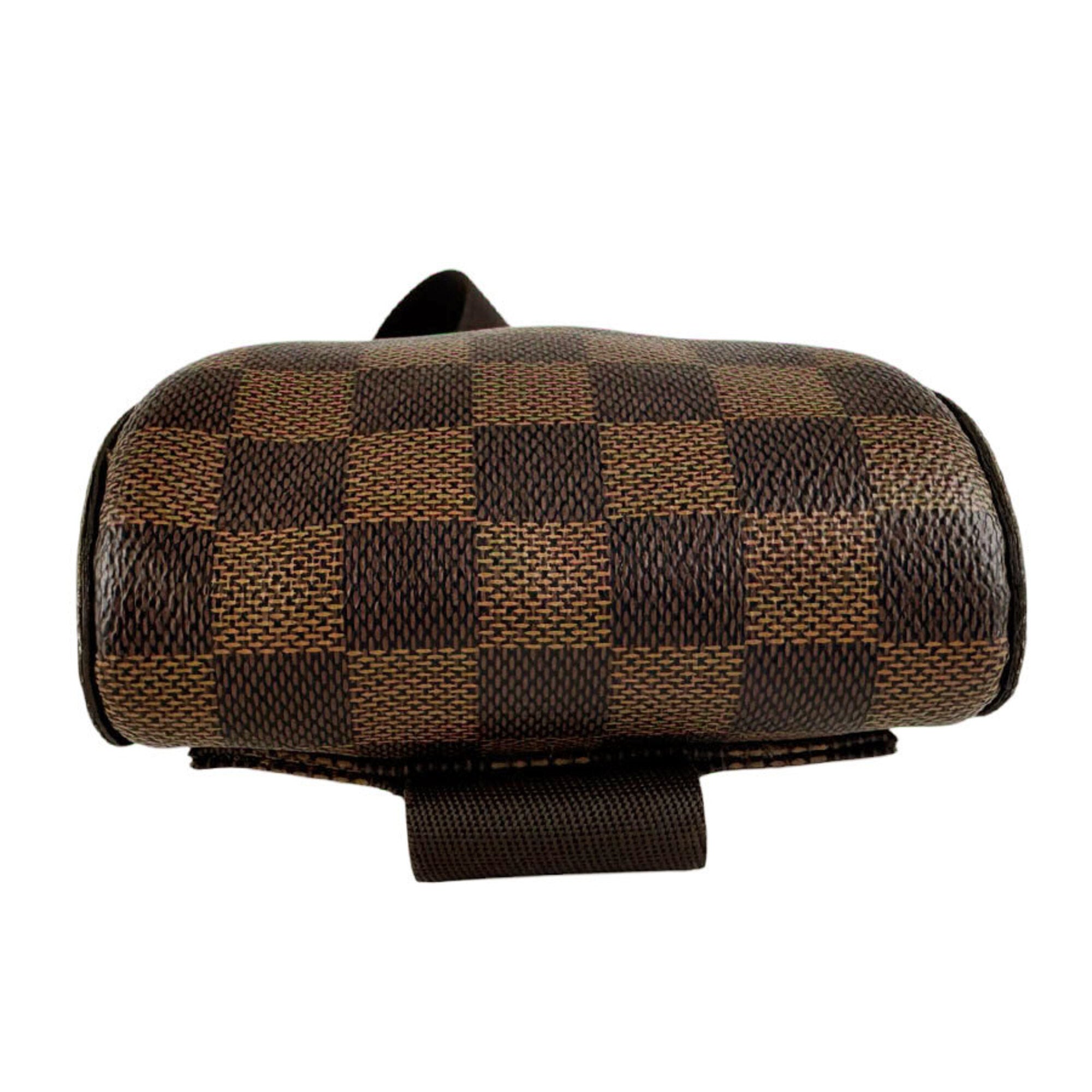 Louis Vuitton Damier Canvas Ebene Damier Canvas Shoulder Bag (Pre-Owned)