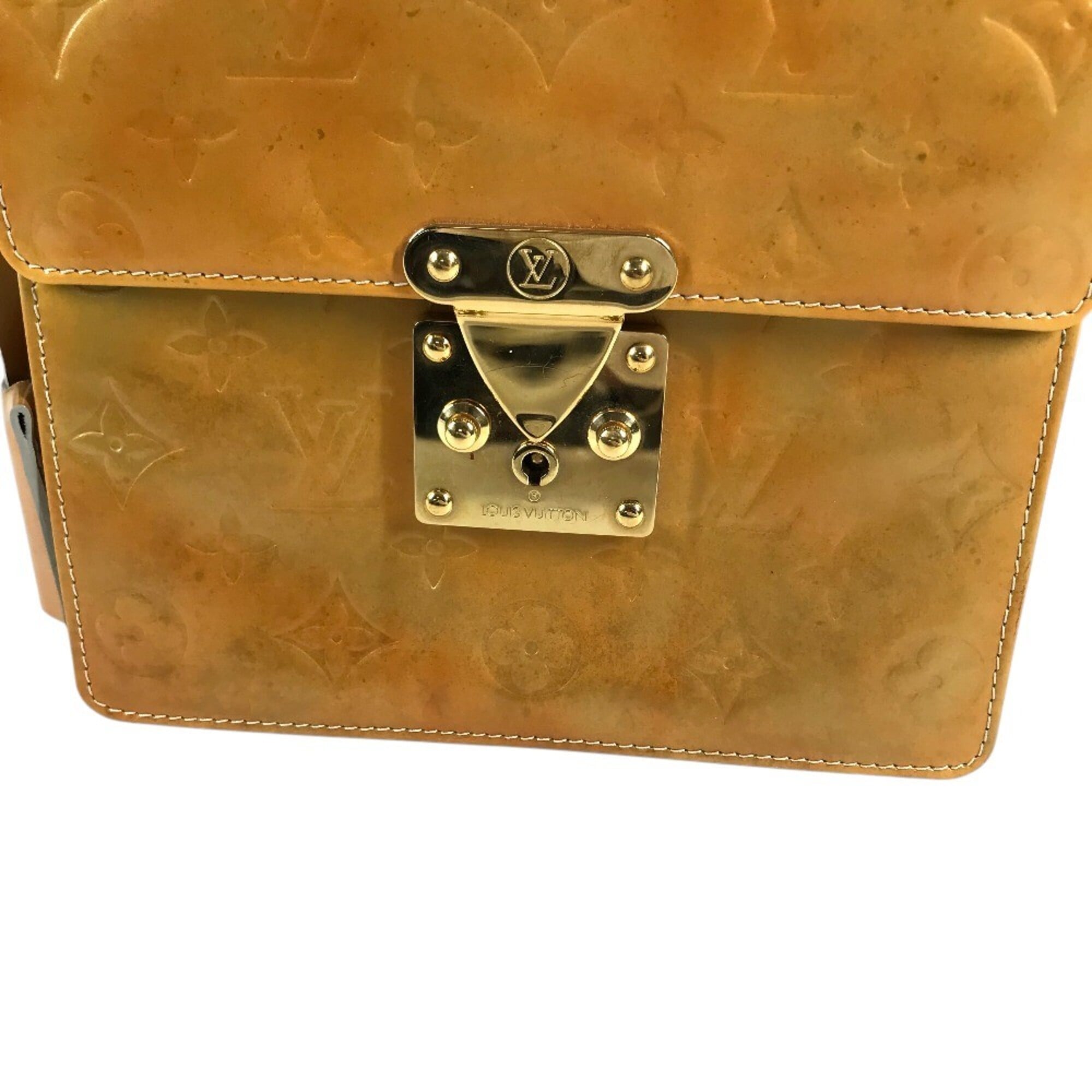 Louis Vuitton Monogram Vernis Gris Monogram Vernis Handbag (Pre-Owned)