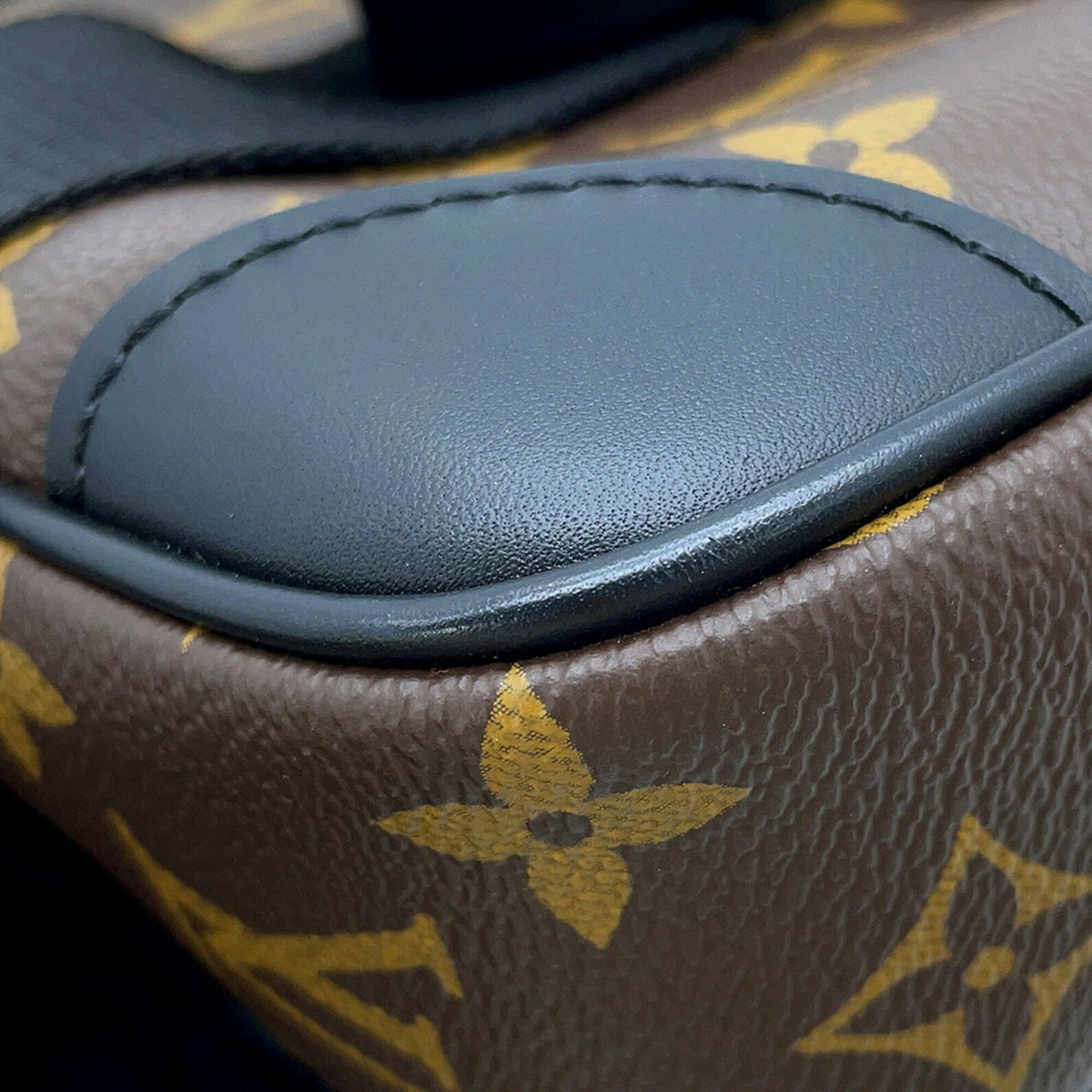 Louis Vuitton Black Monogram Macassar Noir Monogram Handbag Shoulder Bag (Pre-Owned)