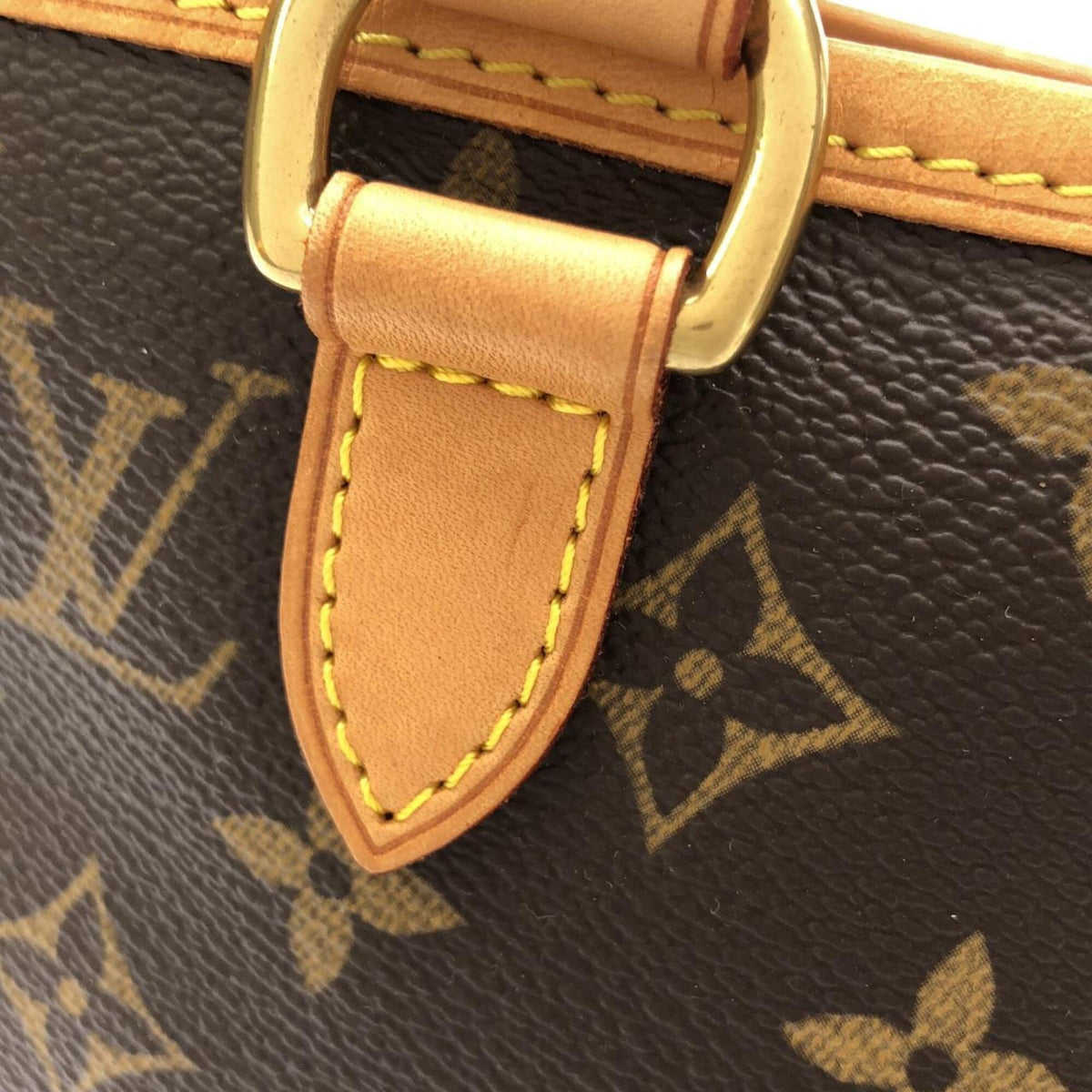Louis Vuitton Brown Coated Canvas Handbag (Pre-Owned)