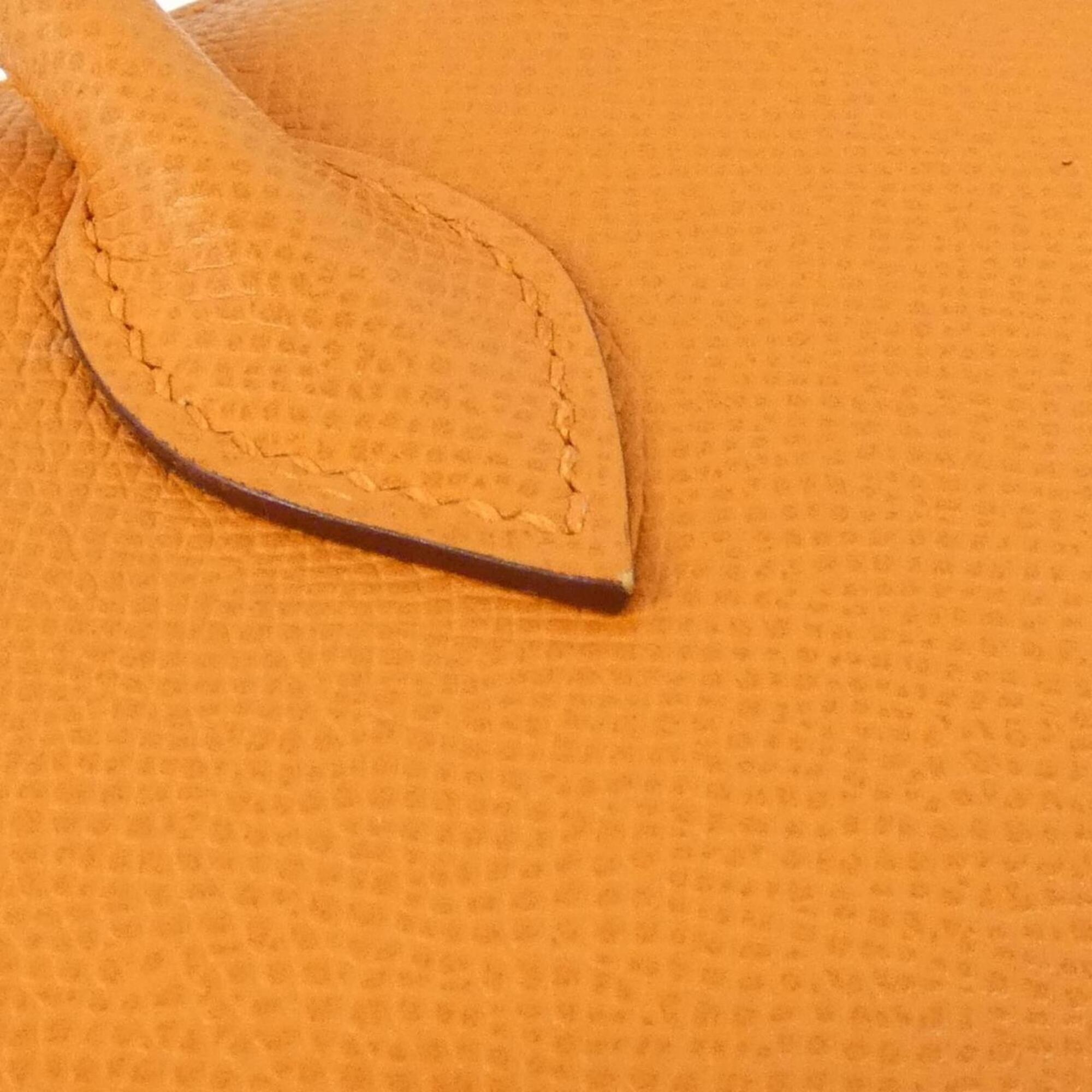 Hermes Orange Epsom Leather Handbag (Pre-Owned)