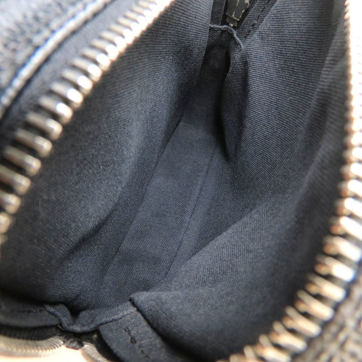 Louis Vuitton Black Gray Damier Canvas Shoulder Bag (Pre-Owned)