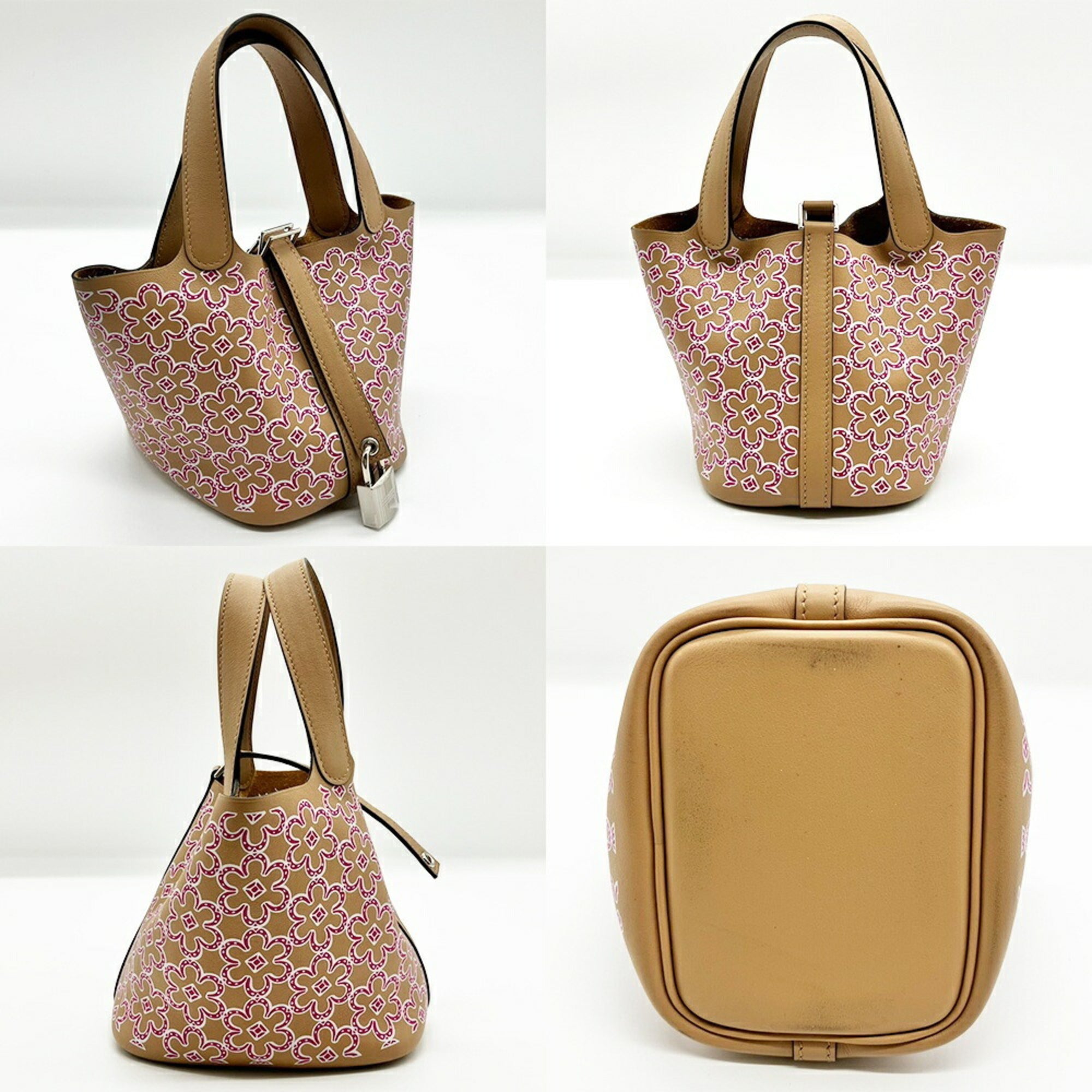 Hermes Swift Leather Handbag (Pre-Owned)