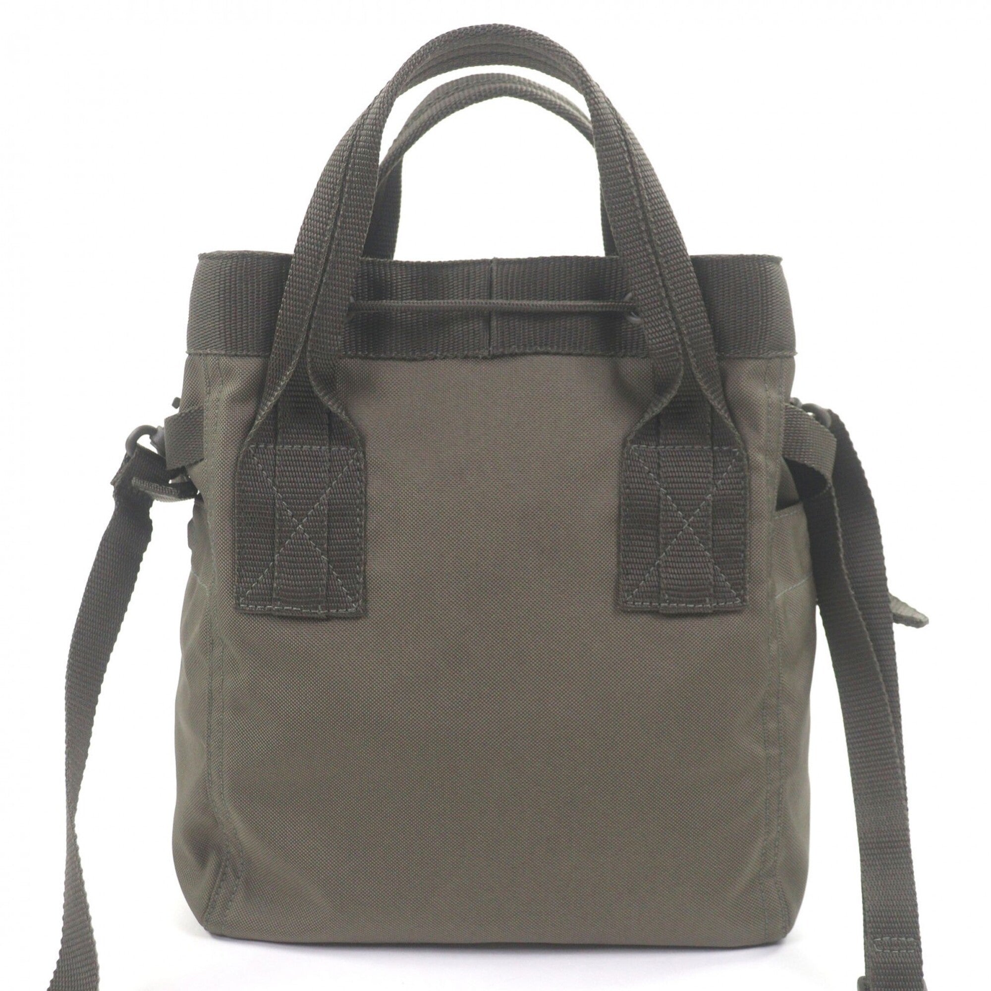 Balenciaga Khaki Polyamide Handbag Shoulder Bag (Pre-Owned)