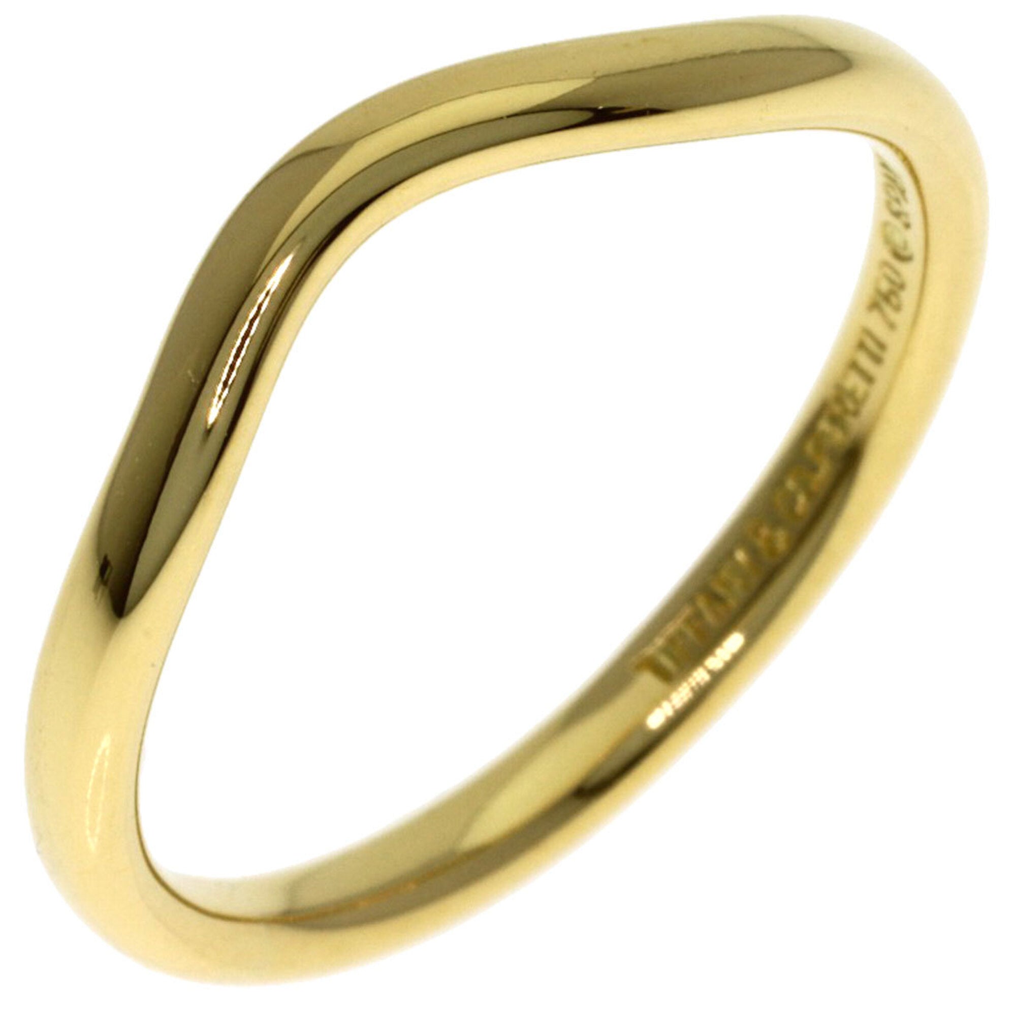 Tiffany Yellow Gold (18K) Band Ring (Pre-Owned)