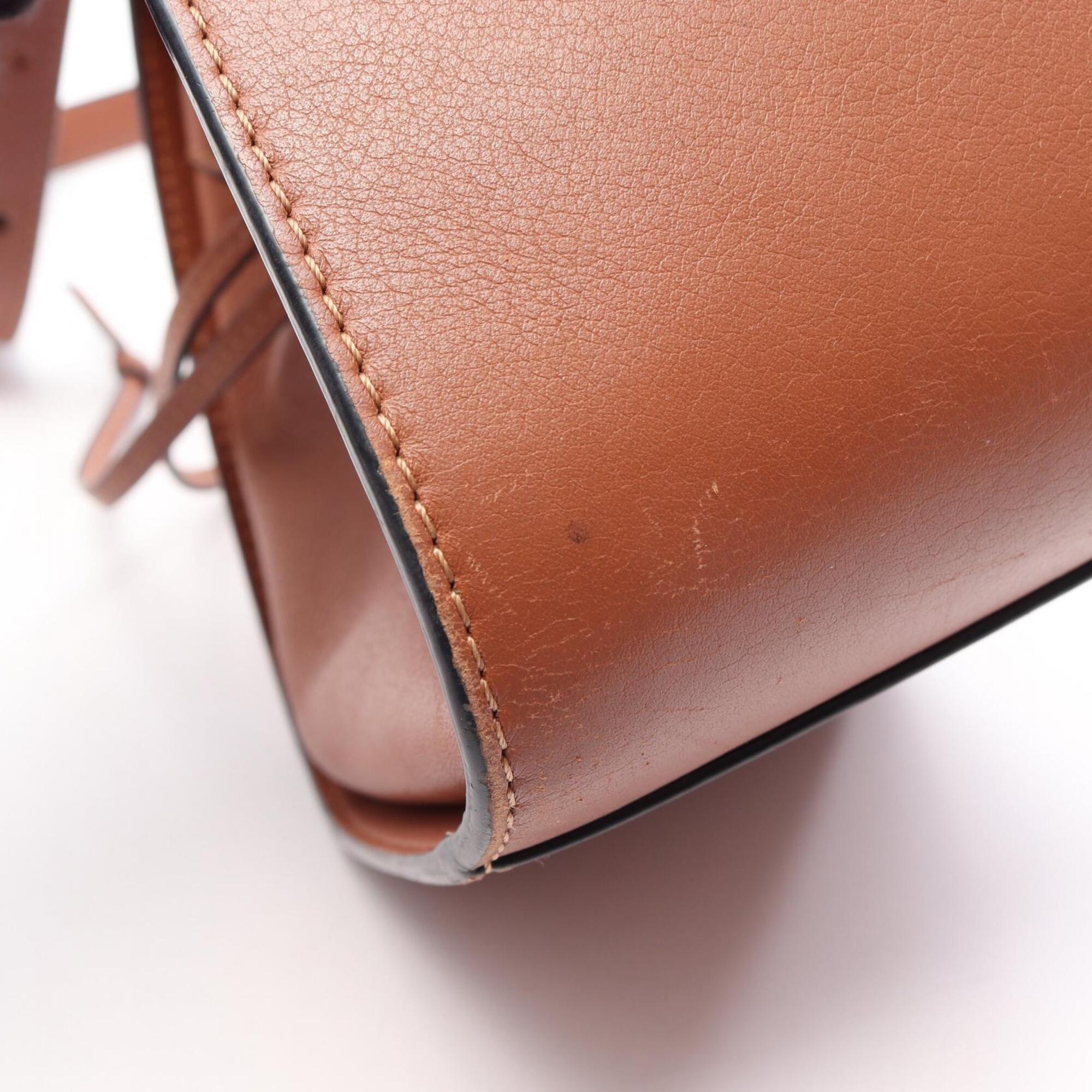Loewe Brown Leather Handbag (Pre-Owned)