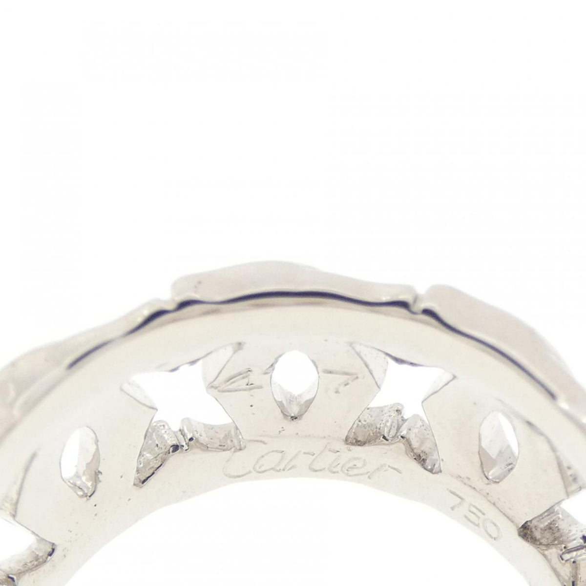 Cartier White Gold (18K) Band Ring (Pre-Owned)