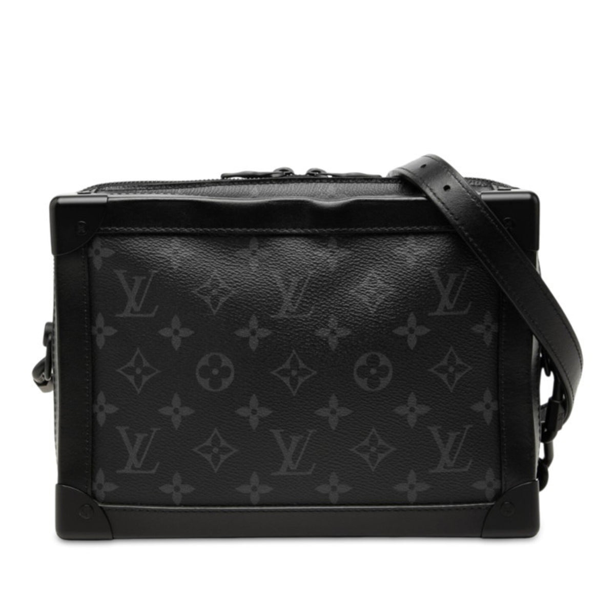 Louis Vuitton Black Pvc Leather Shoulder Bag (Pre-Owned)