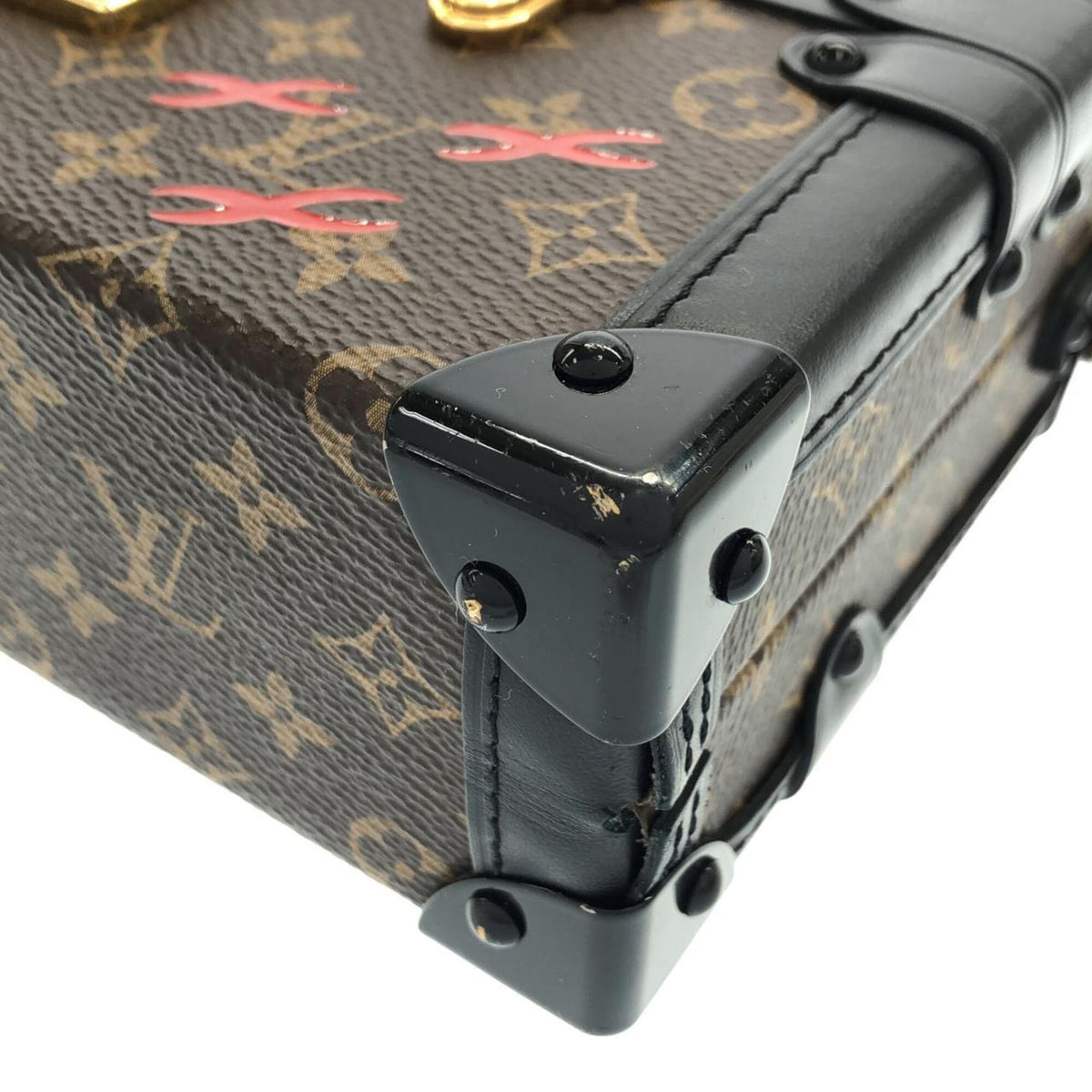 Louis Vuitton Brown Coated Canvas Shoulder Bag (Pre-Owned)