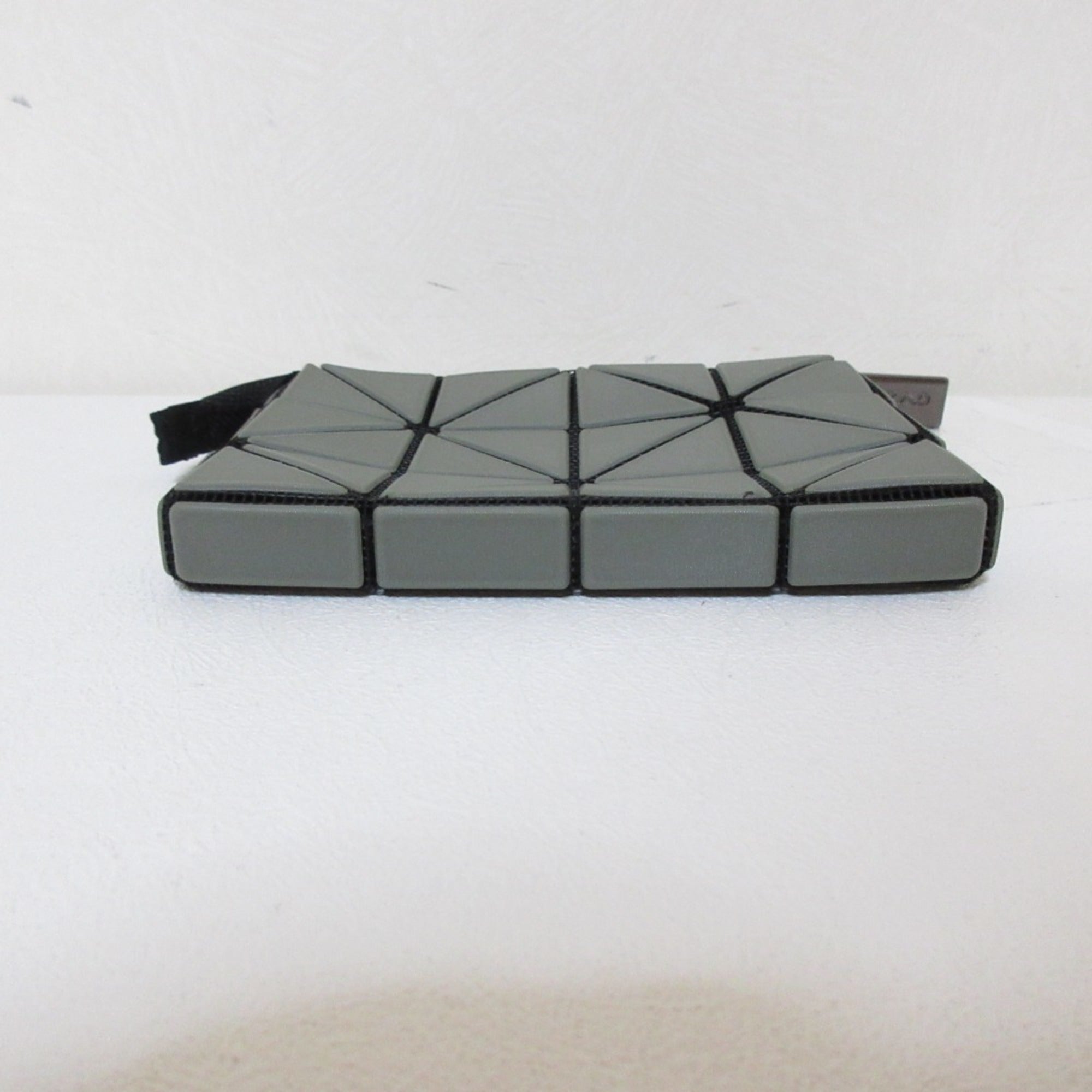 Issey Miyake Gray Coin Purse/Coin Case (Pre-Owned)