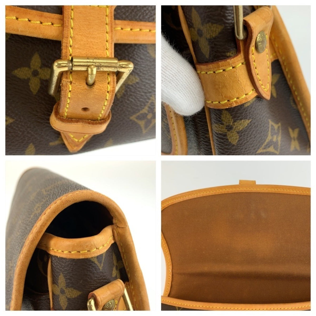 Louis Vuitton Brown Monogram Pvc Pochette Shoulder Bag (Pre-Owned)