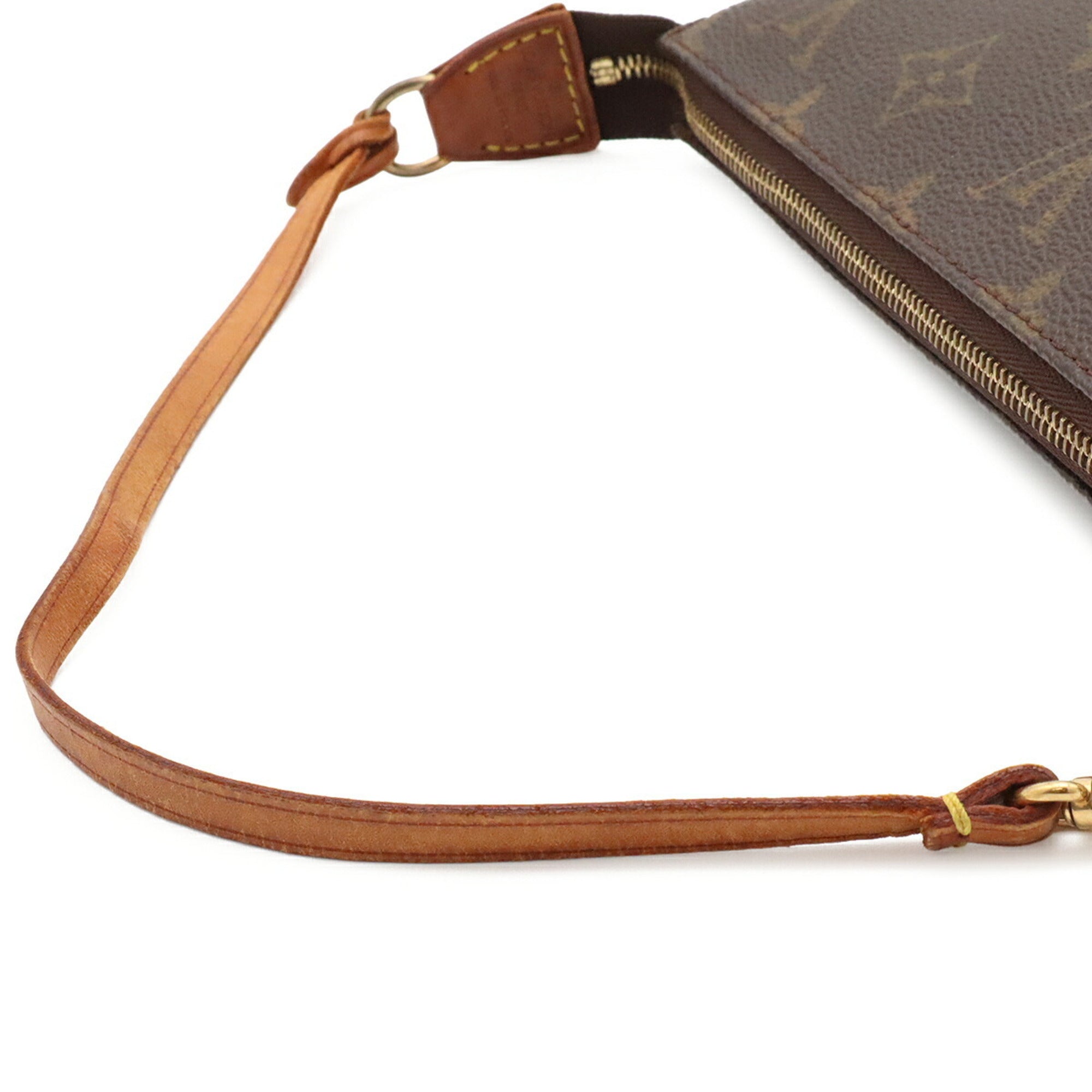 Louis Vuitton Monogram Brown Monogram Handbag Pochette (Pre-Owned)