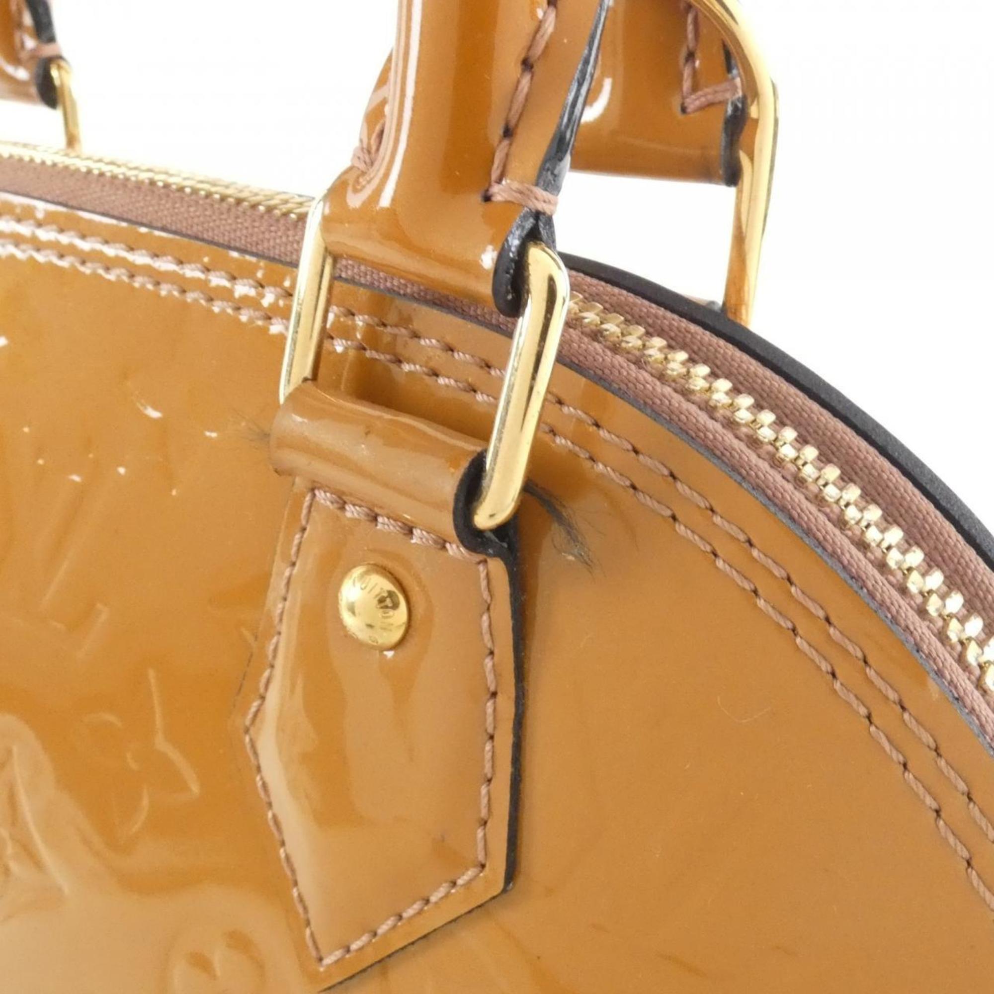 Louis Vuitton Beige Gold Leather Handbag (Pre-Owned)
