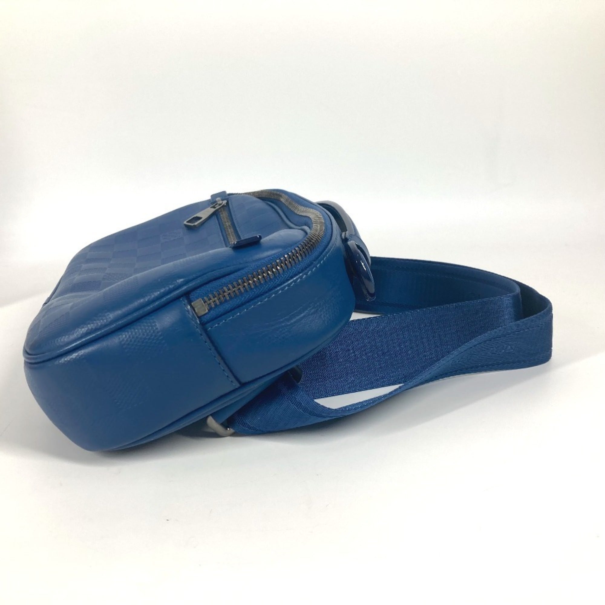 Louis Vuitton Blue Damier Infini Shoulder Bag Sling Bag (Pre-Owned)