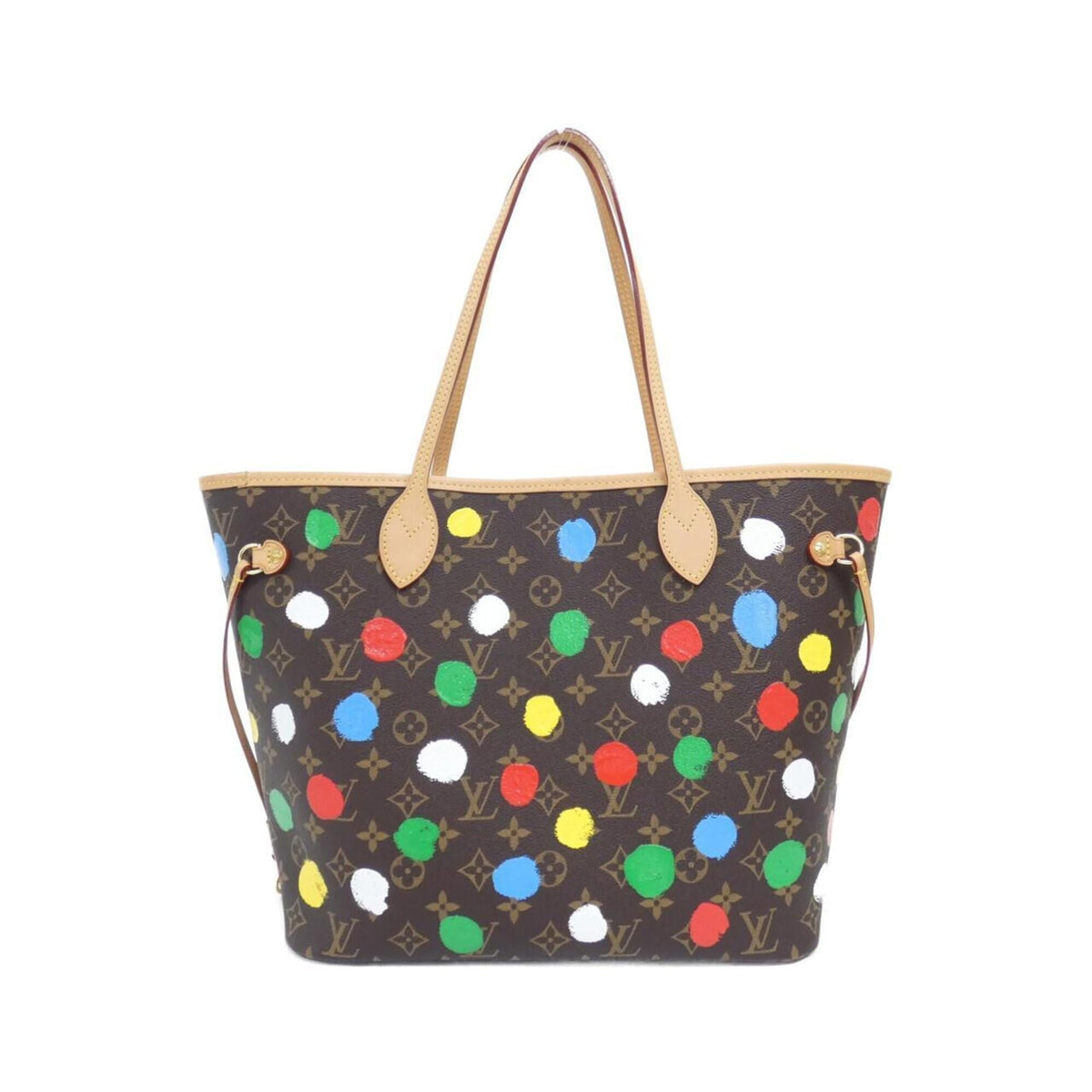 Louis Vuitton Brown Multi-Color Coated Canvas Handbag (Pre-Owned)
