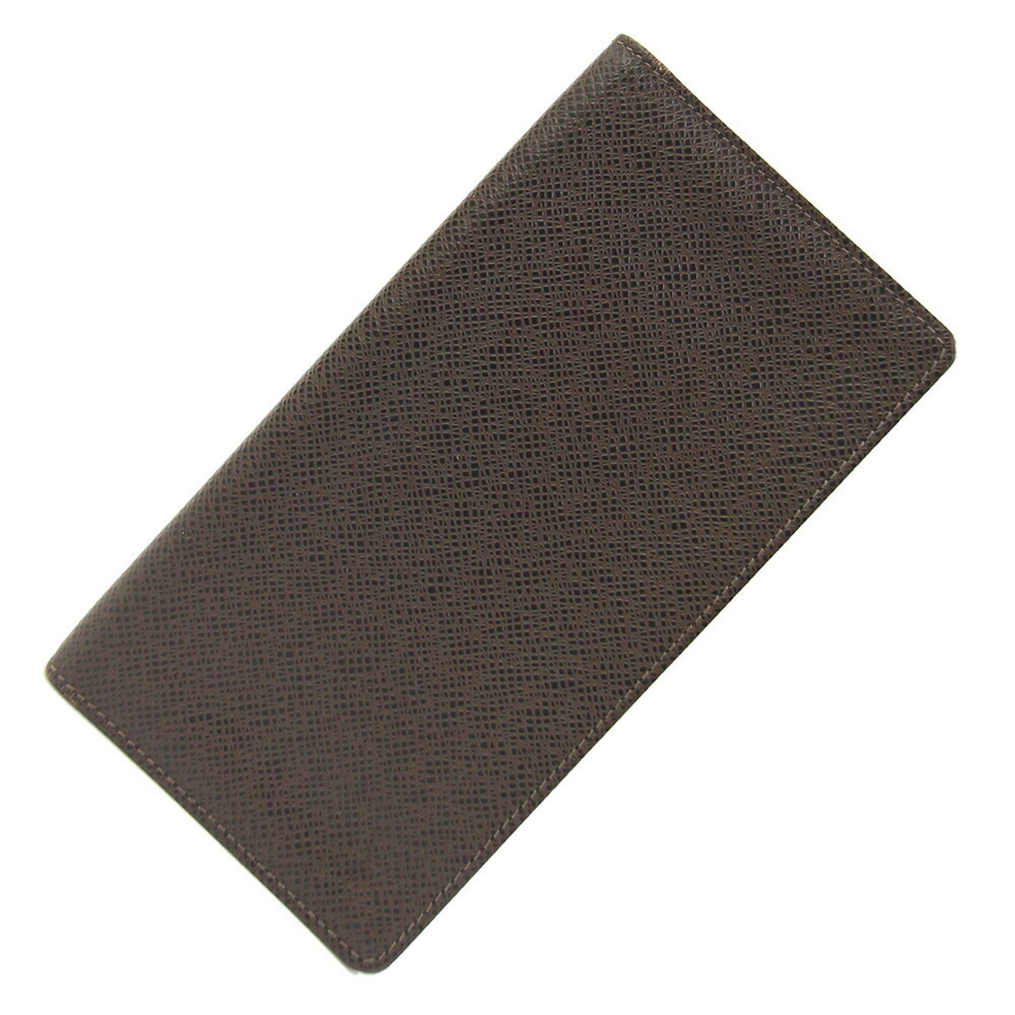 Louis Vuitton Grizzly Taiga Leather Long Bill Wallet (Bi-Fold) (Pre-Owned)