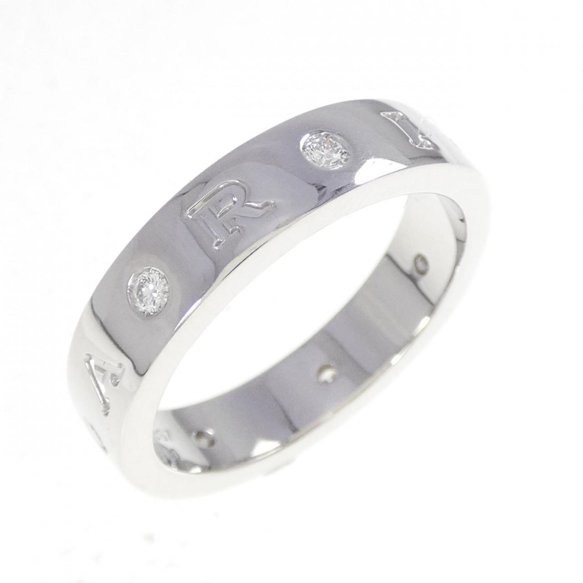 Bvlgari White Gold (18K) Band Ring (Pre-Owned)
