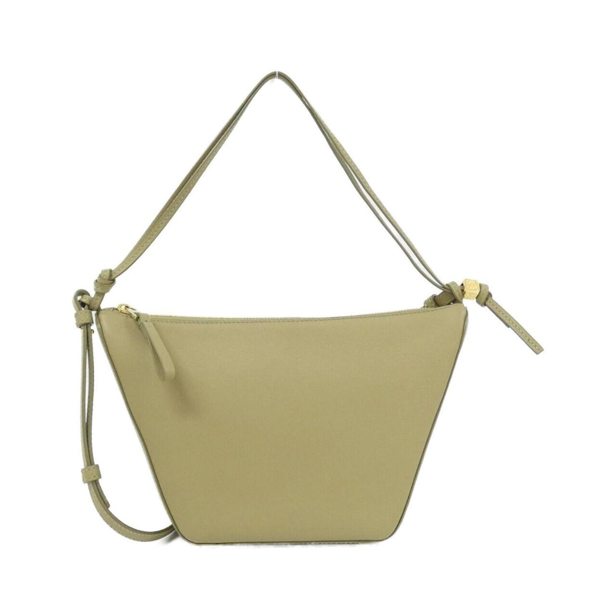 Loewe Green Leather Handbag Shoulder Bag (Pre-Owned)