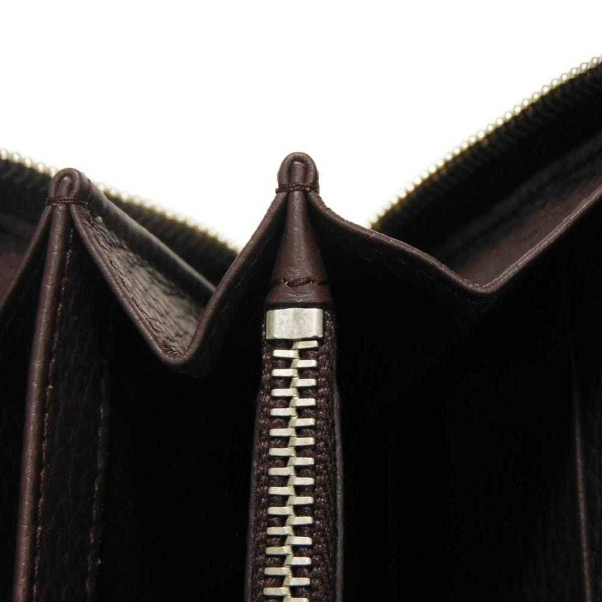 Balenciaga Bordeaux Leather Long Wallet (Bi-Fold) (Pre-Owned)