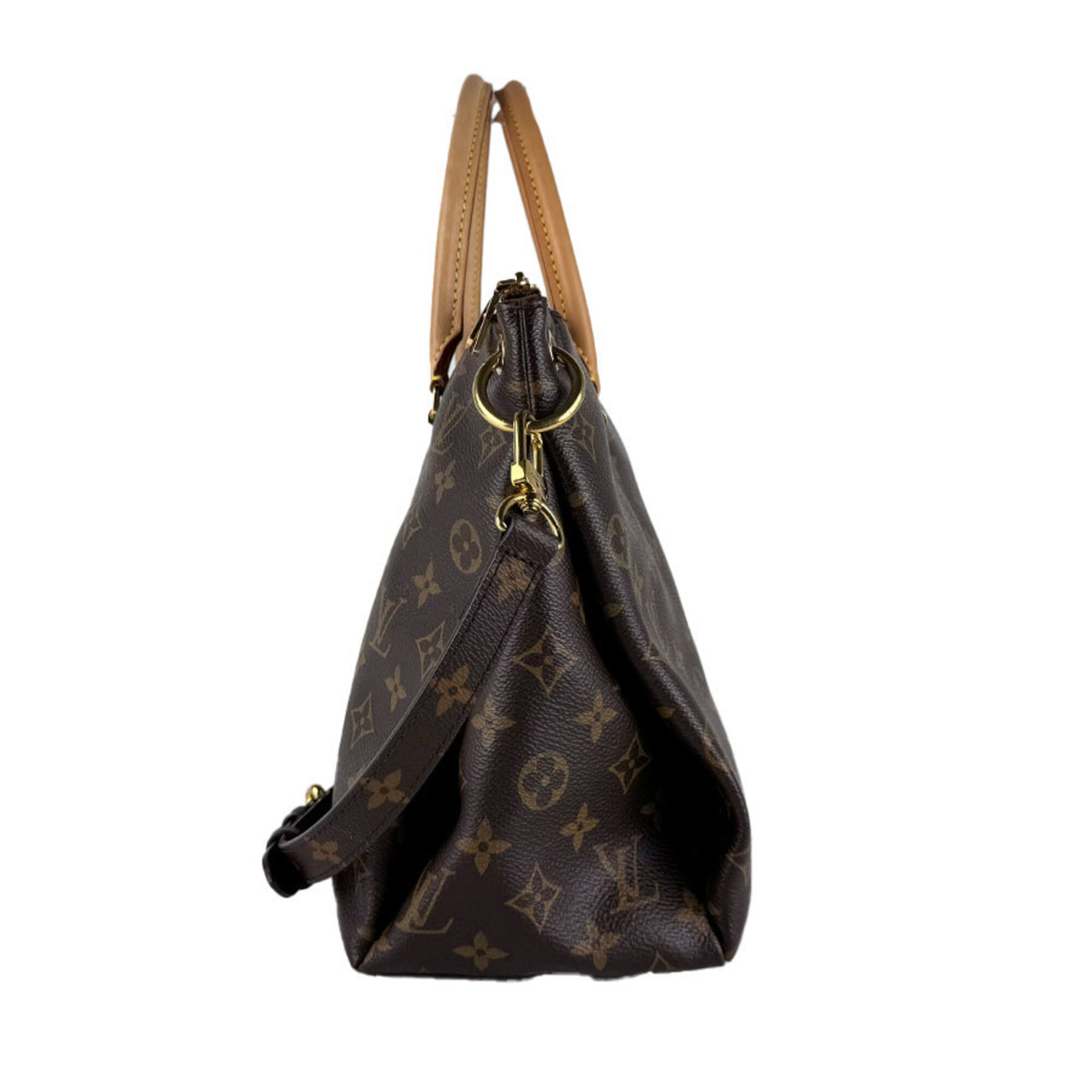 Louis Vuitton Brown Monogram Monogram Handbag Shoulder Bag (Pre-Owned)