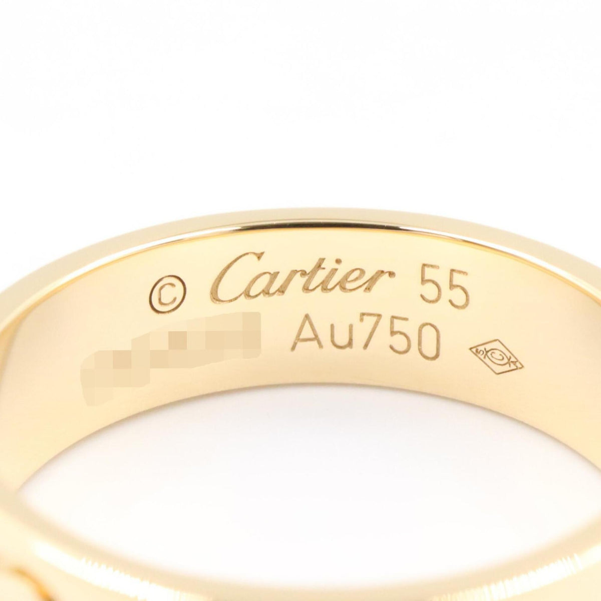 Cartier Gold Yellow Gold (18K) Band Ring (Pre-Owned)
