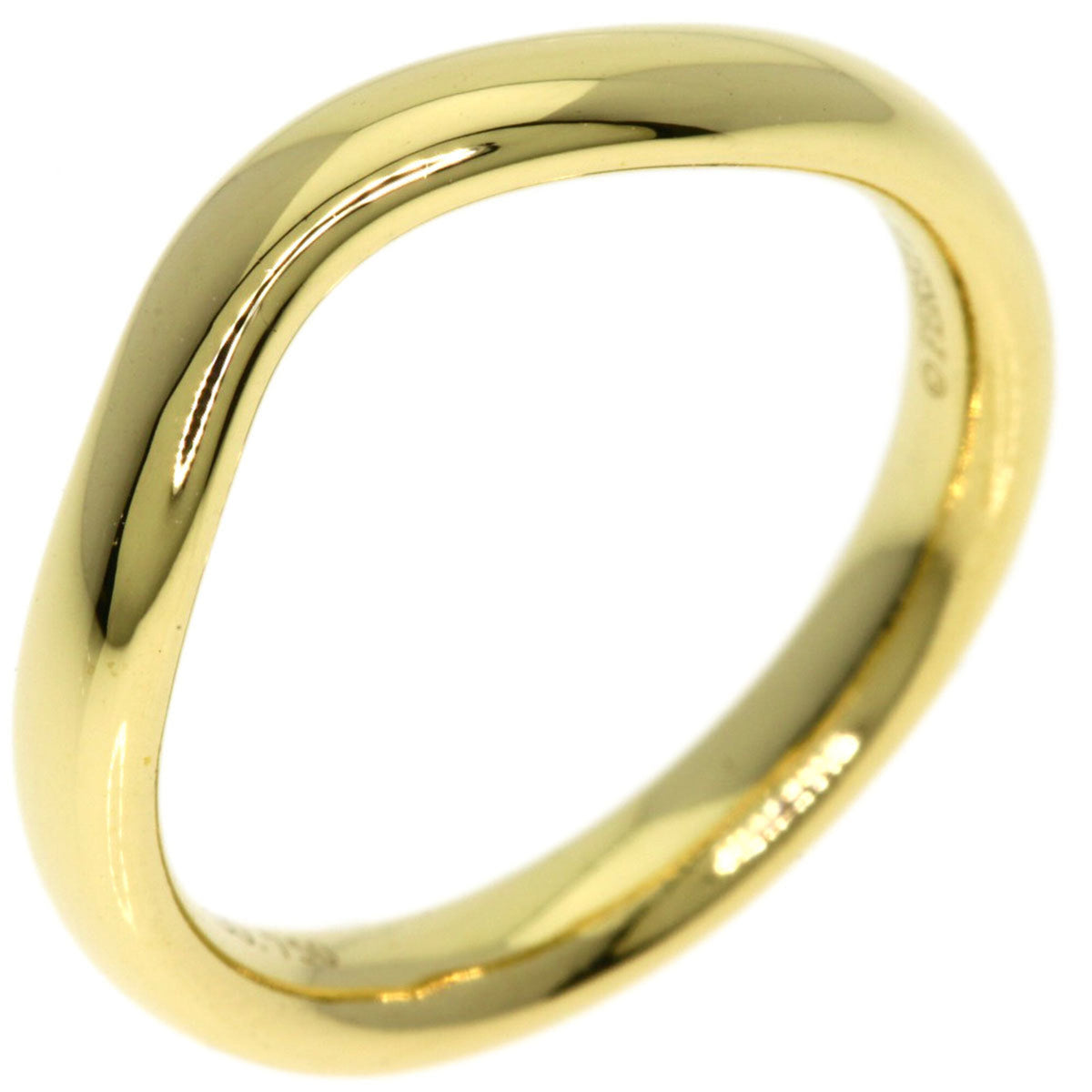 Tiffany Yellow Gold (18K) Band Ring (Pre-Owned)