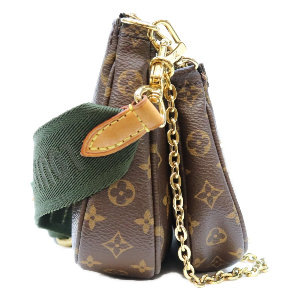 Louis Vuitton Brown Monogram Shoulder Bag (Pre-Owned)