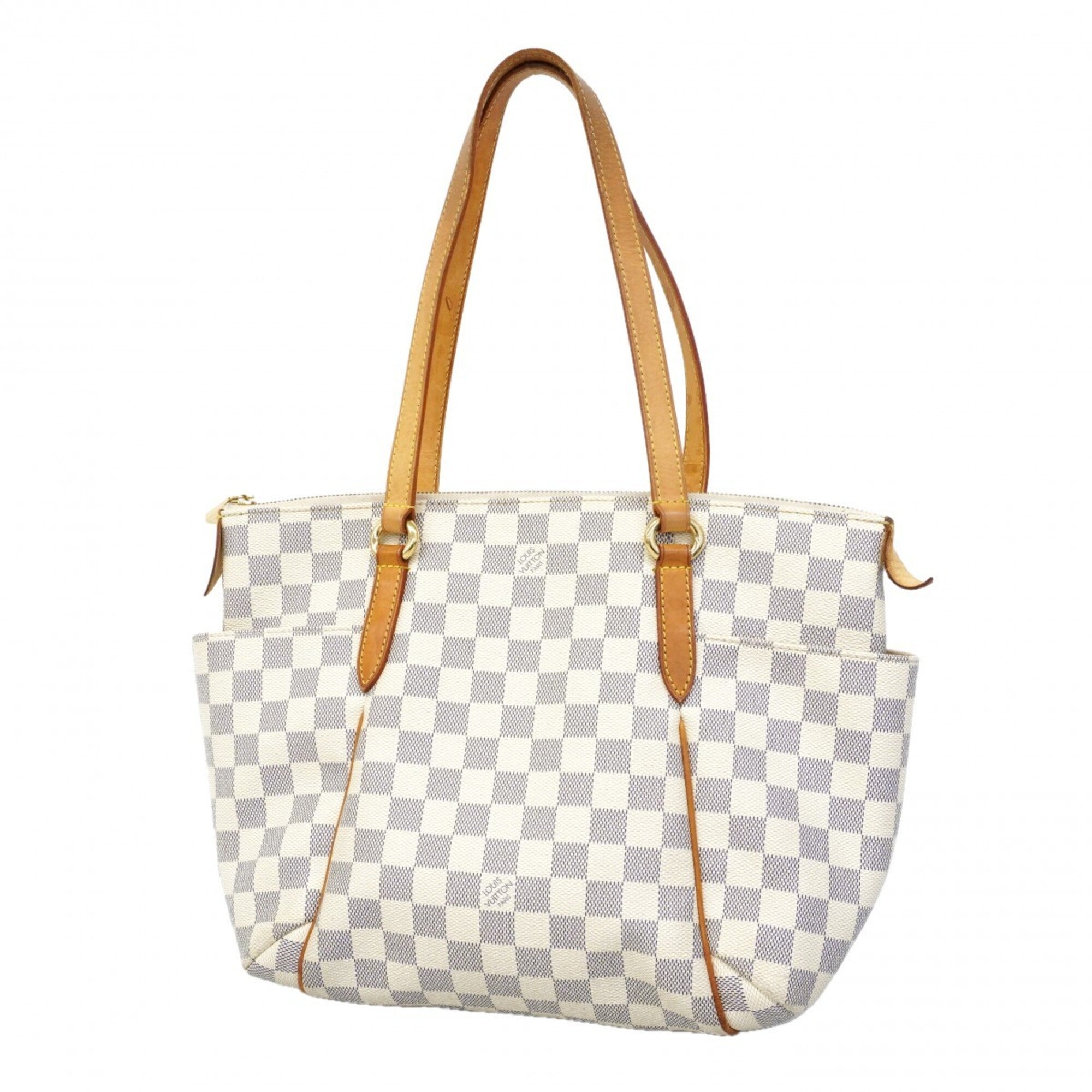 Louis Vuitton White Tote Bag (Pre-Owned)