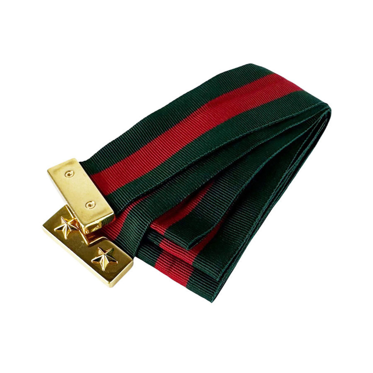 Gucci Red Color Leather Shoulder Bag (Pre-Owned)
