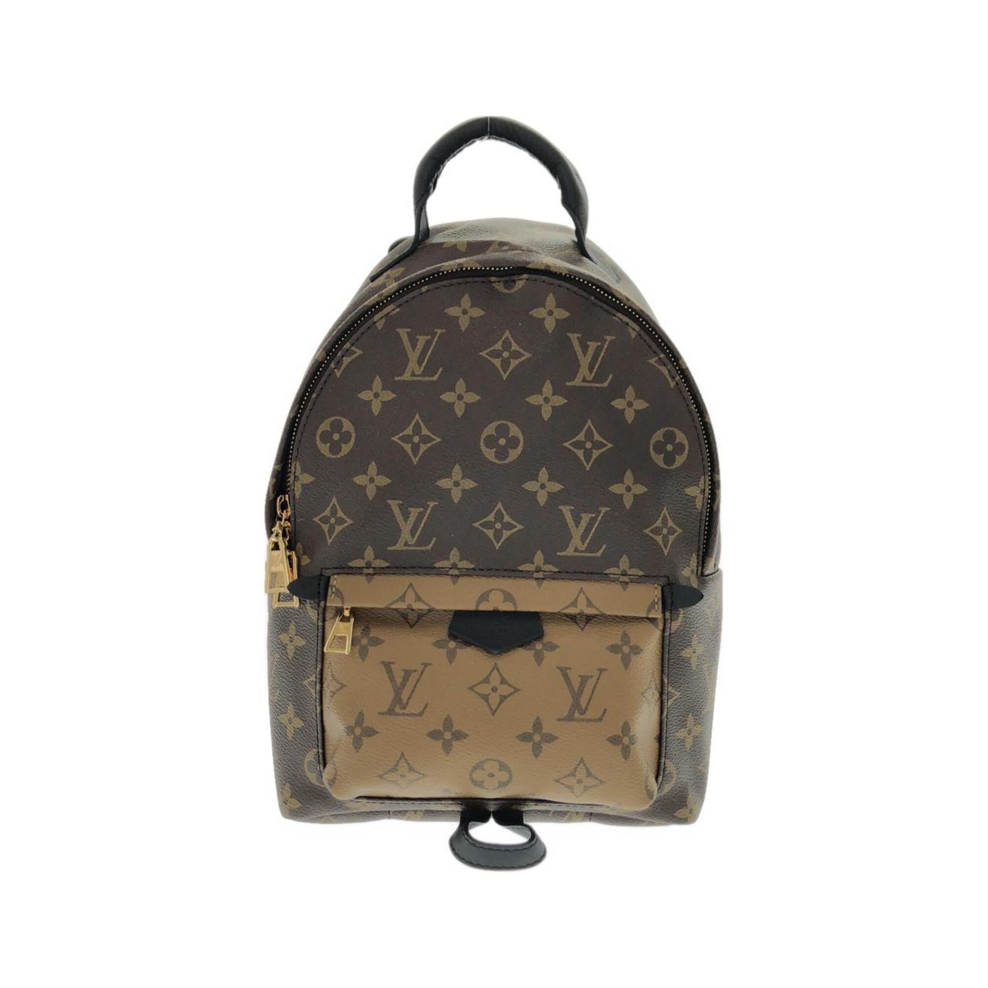 Louis Vuitton Marron Monogram Reverse Coated Canvas Backpack (Pre-Owned)
