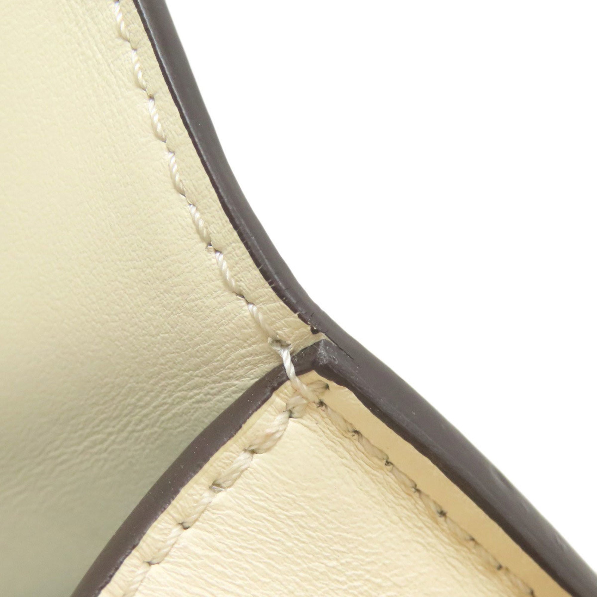 Louis Vuitton Cream Leather Shoulder Bag (Pre-Owned)