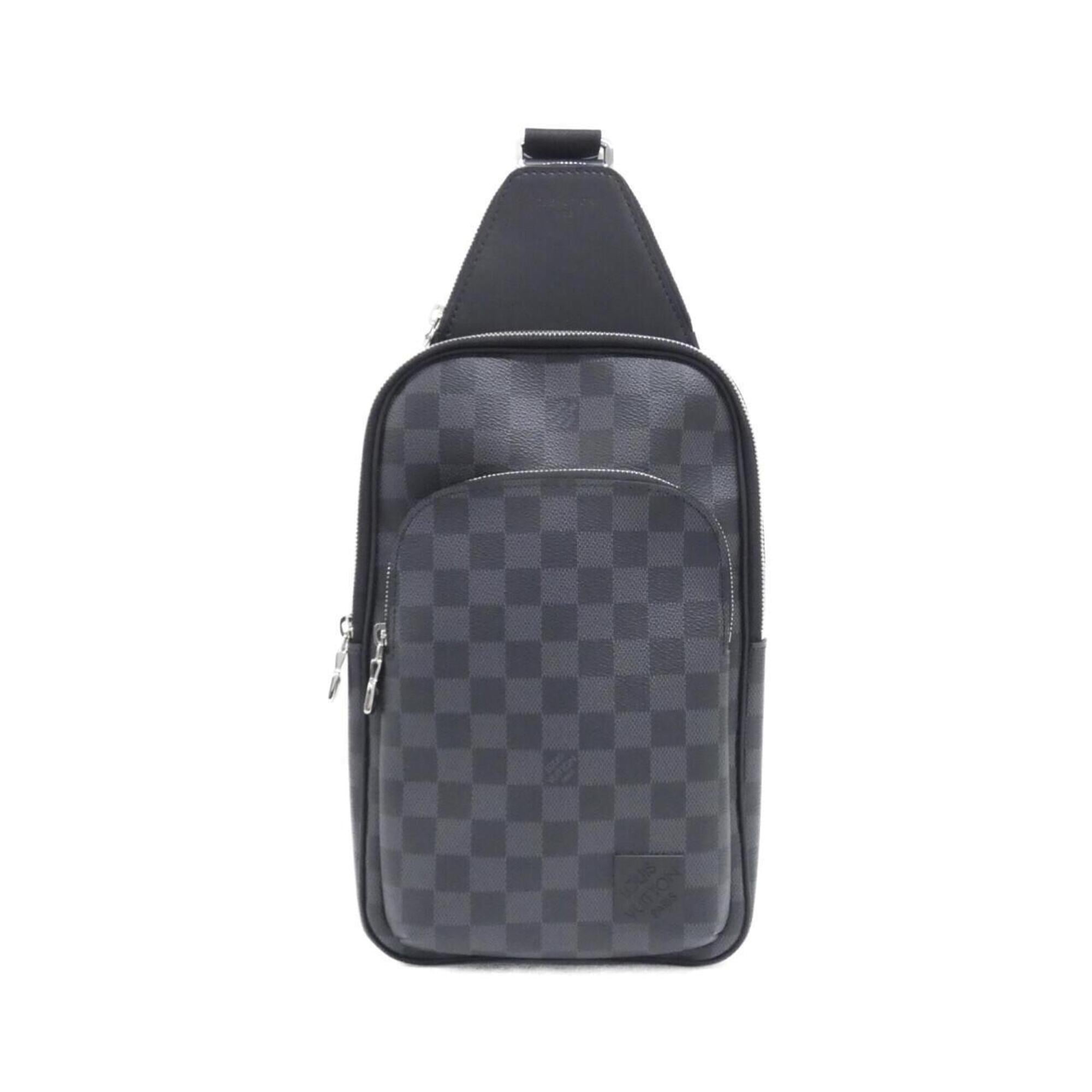 Louis Vuitton Damier Graphite Graphite Coated Canvas Shoulder Bag (Pre-Owned)