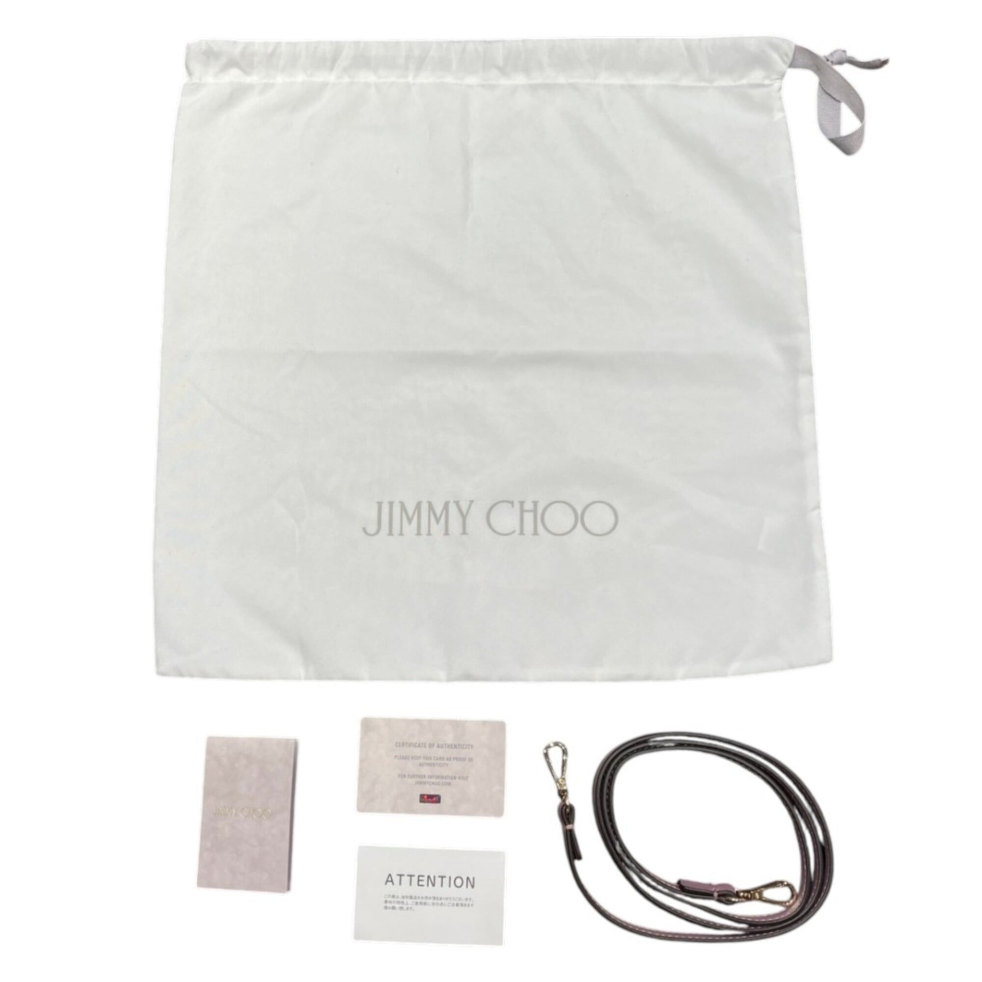 Jimmy Choo Purple Leather Metal Handbag (Pre-Owned)