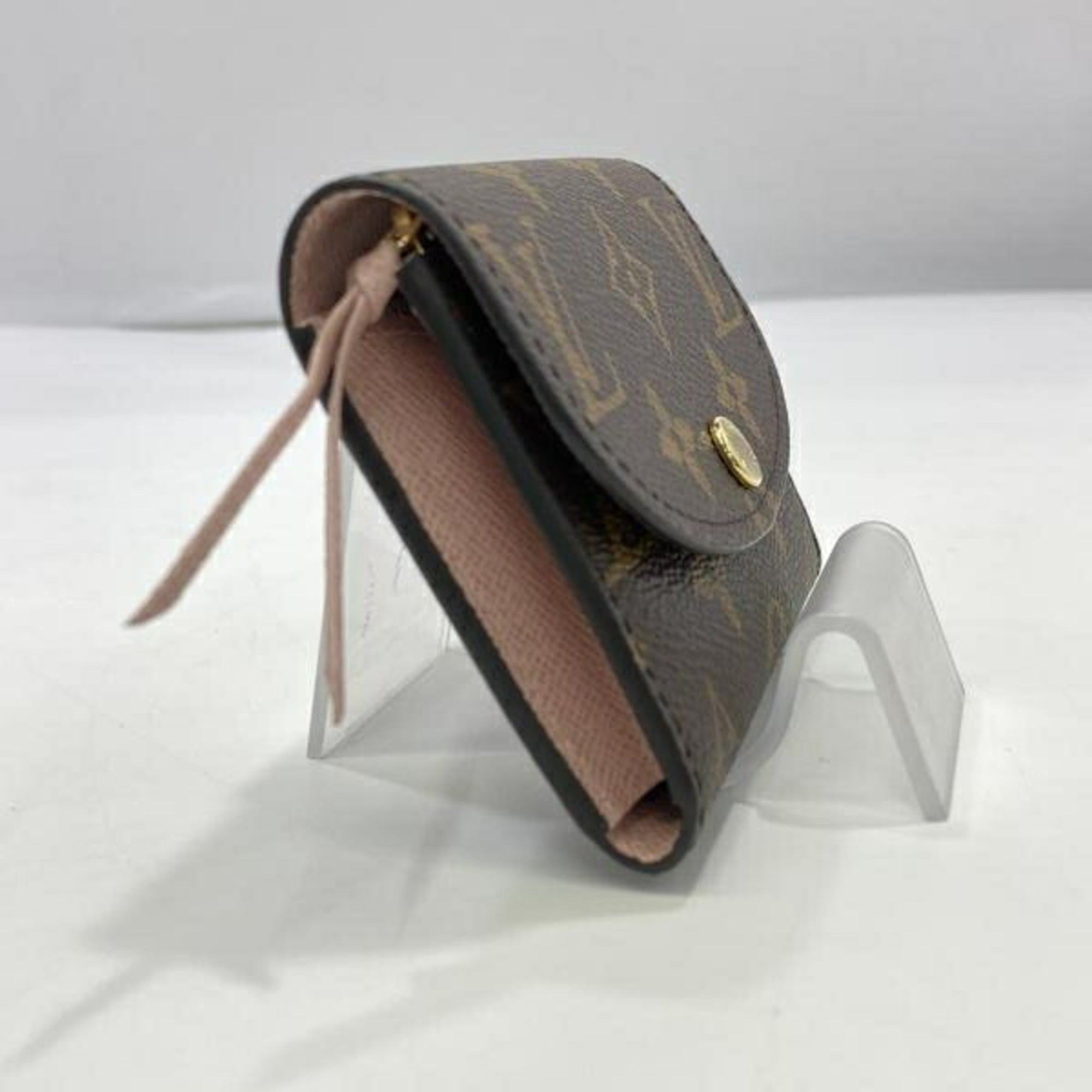 Louis Vuitton Monogram Rose Ballerine Monogram Coin Purse/Coin Case (Pre-Owned)