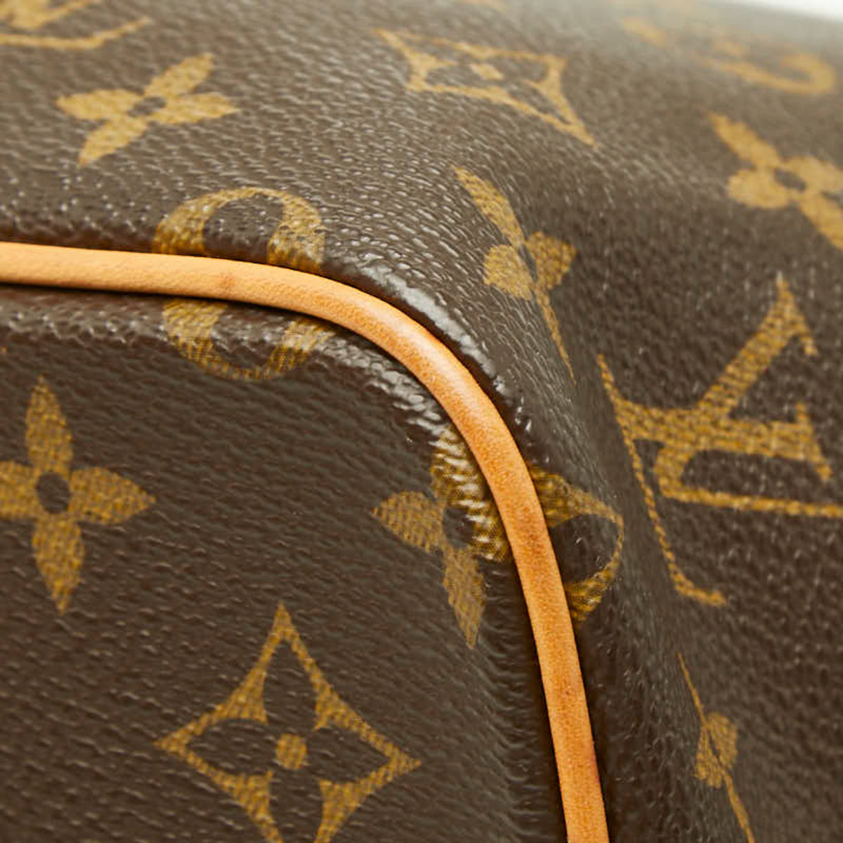 Louis Vuitton Brown Pvc Leather Handbag Shoulder Bag (Pre-Owned)