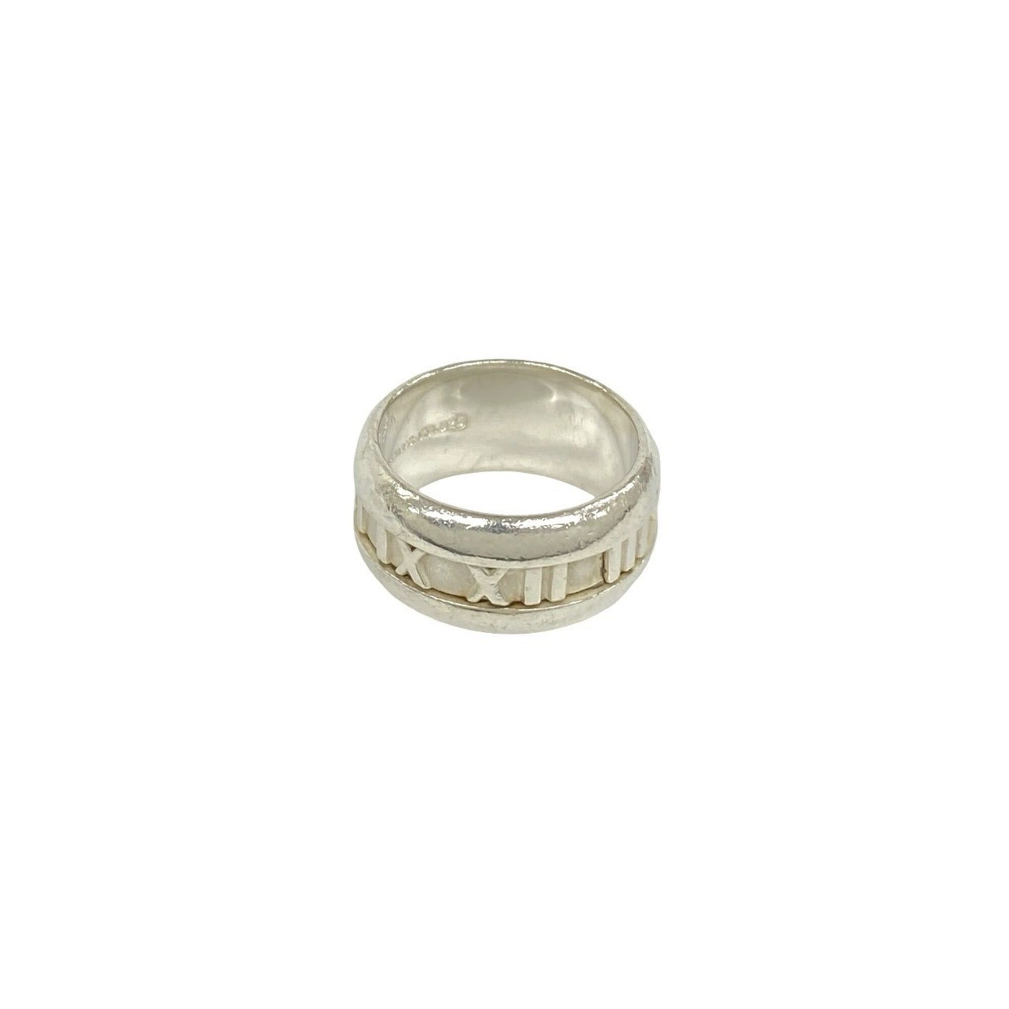 Tiffany Silver Silver 925 Band Ring (Pre-Owned)