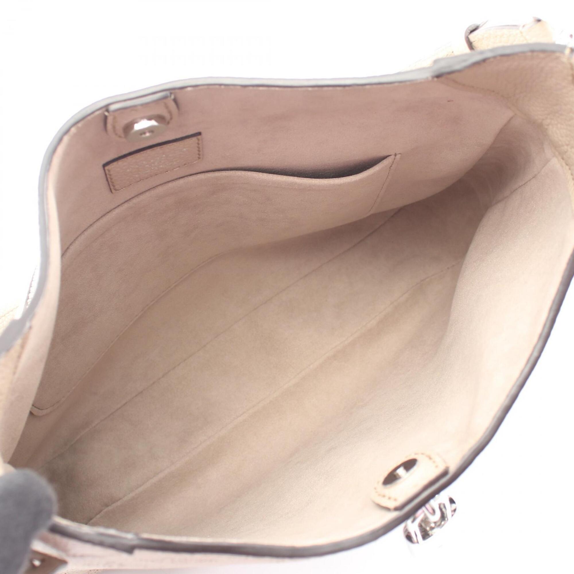 Louis Vuitton Beige Galle Mahina Leather Leather Handbag Shoulder Bag (Pre-Owned)