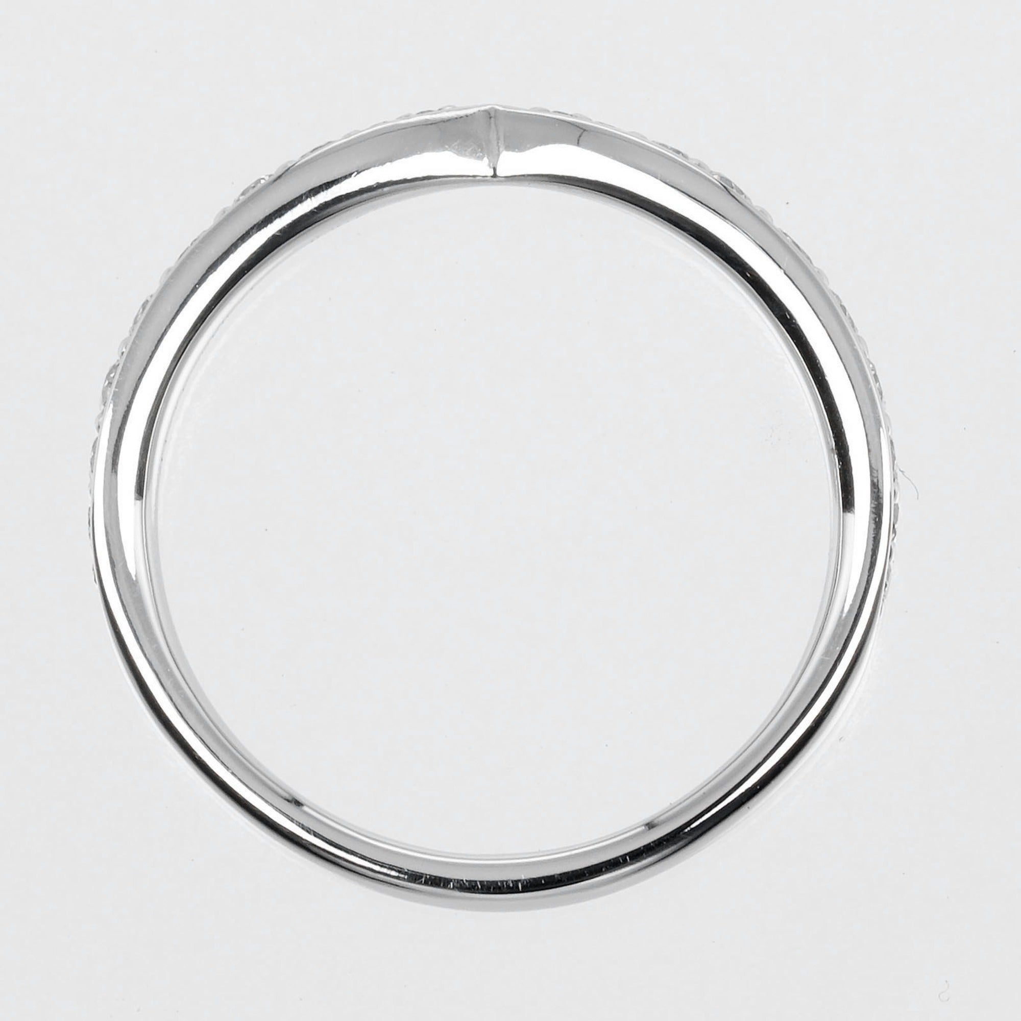 Tiffany Platinum Platinum 950 Band Ring (Pre-Owned)